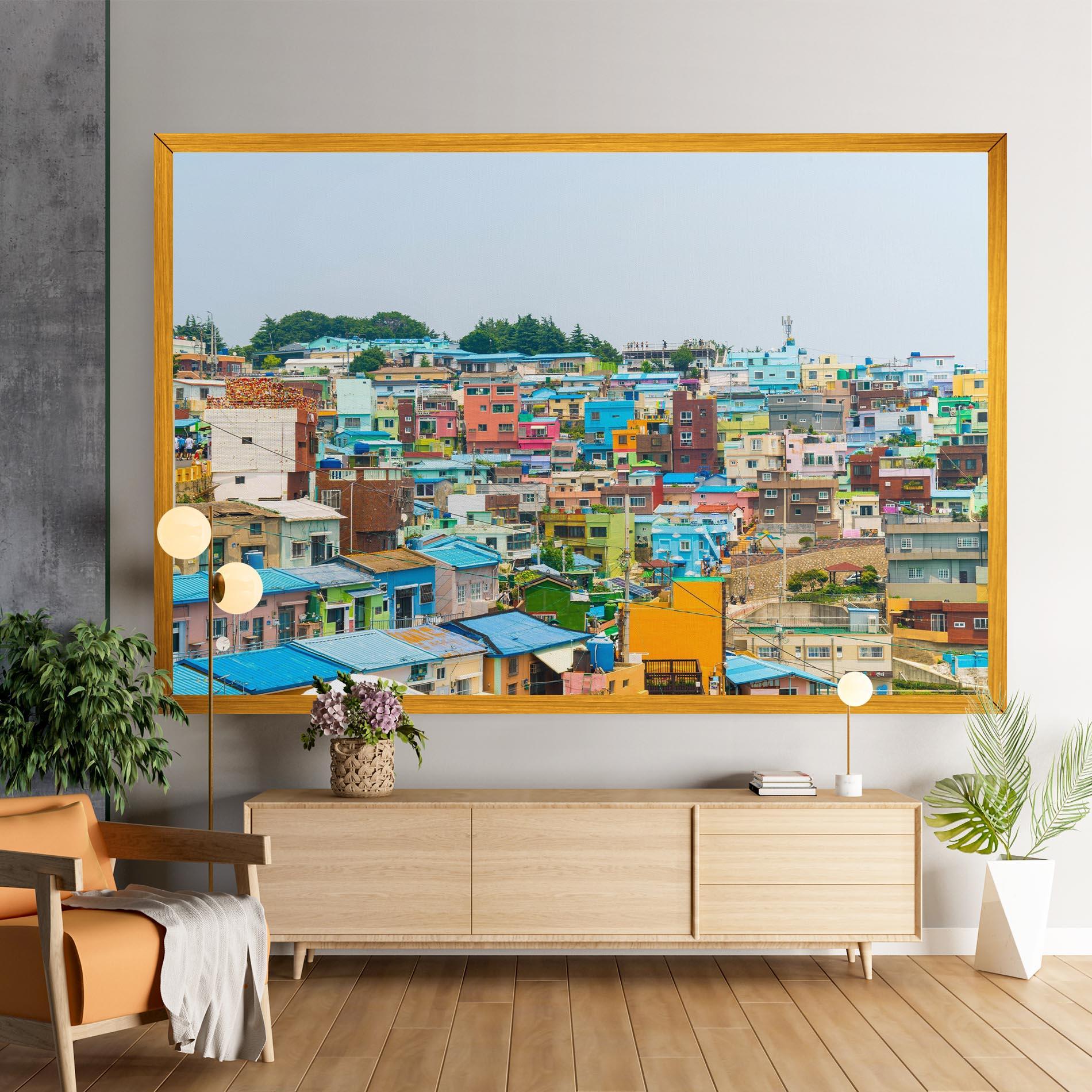 Leinwandbild Gamcheon Culture mockup 9