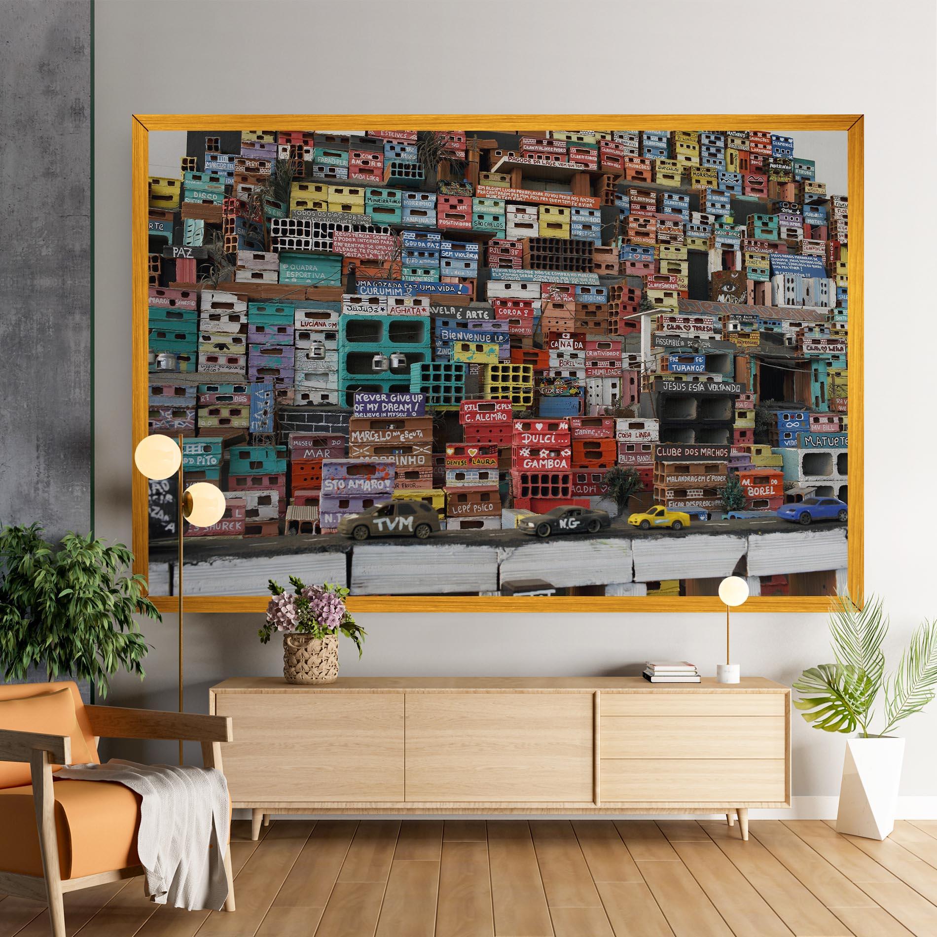 Leinwandbild Rio De Janeiro Brazil mockup 9