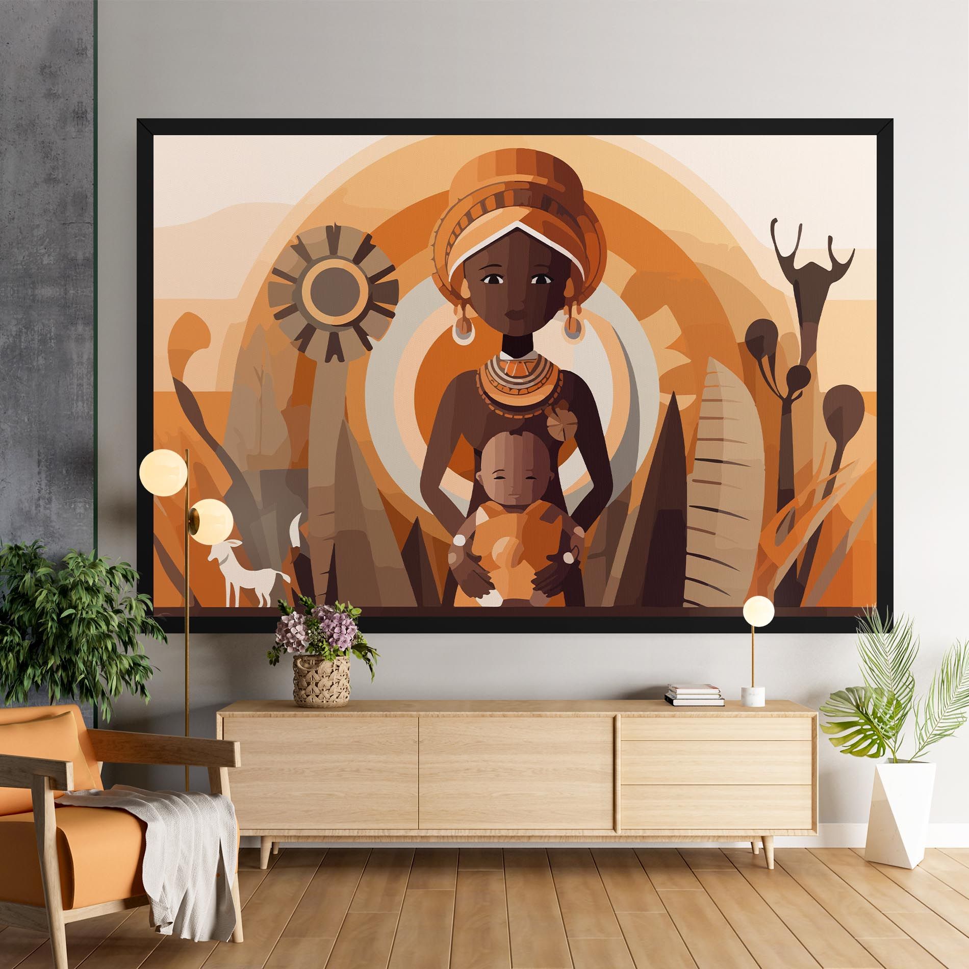 African Baby mockup 9