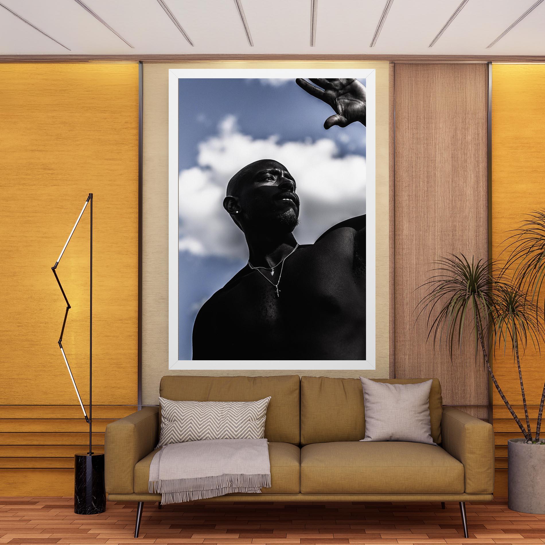 Leinwandbild African Blue Sky mockup 9