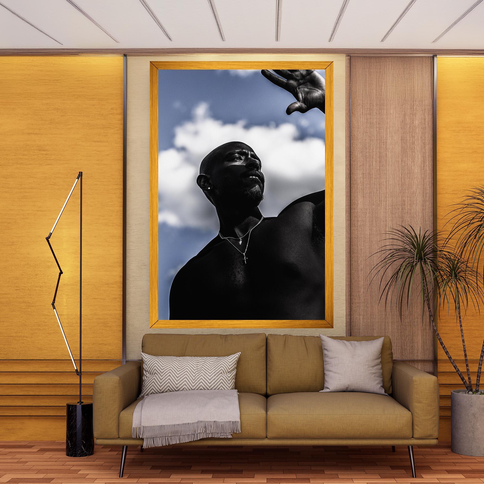 Leinwandbild African Blue Sky mockup 9