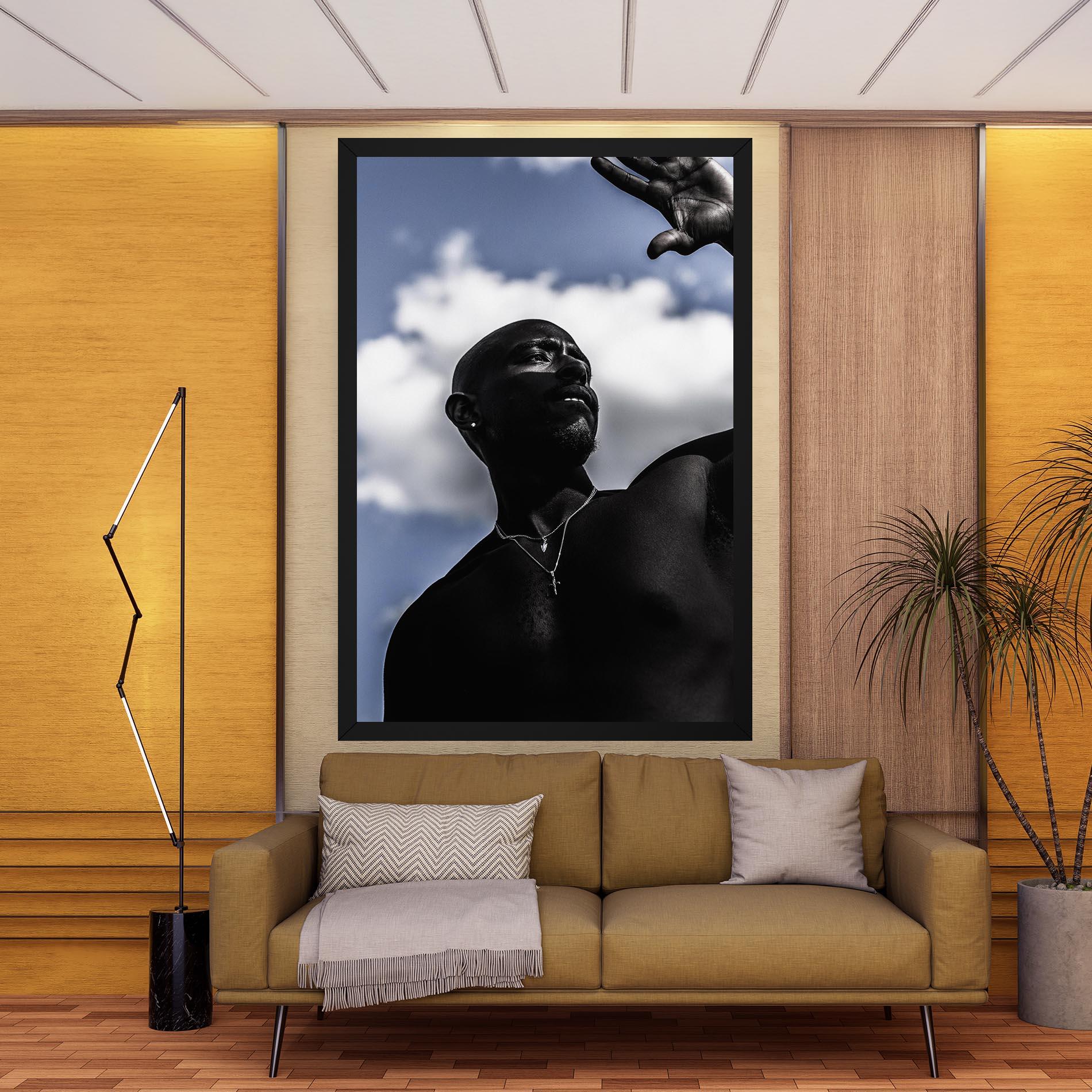 Leinwandbild African Blue Sky mockup 9