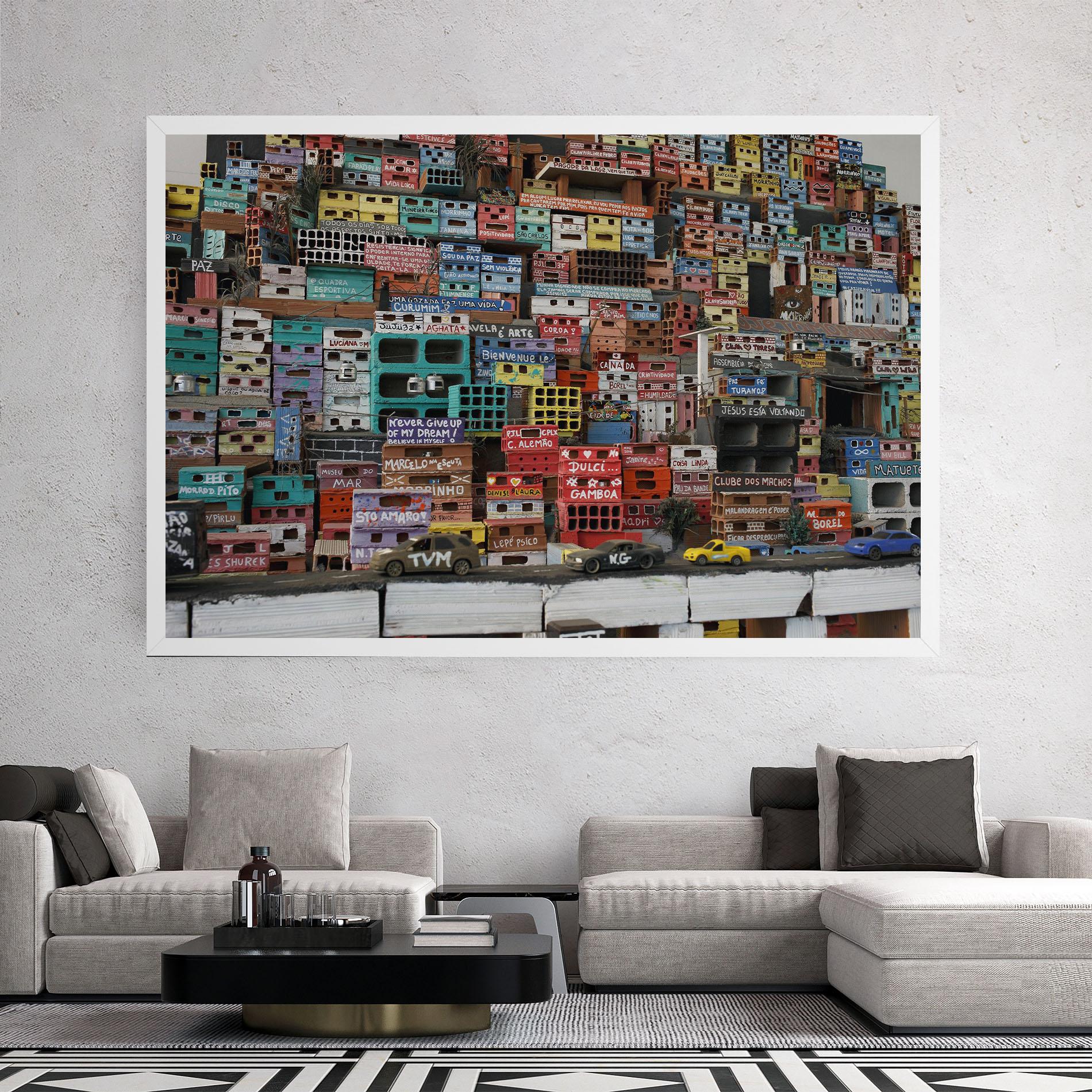 Leinwandbild Rio De Janeiro Brazil mockup 2