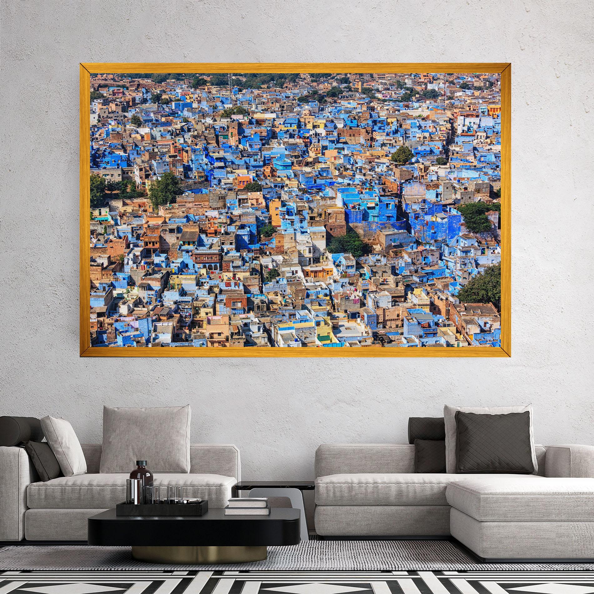 Leinwandbild Brahmin Houses mockup 2