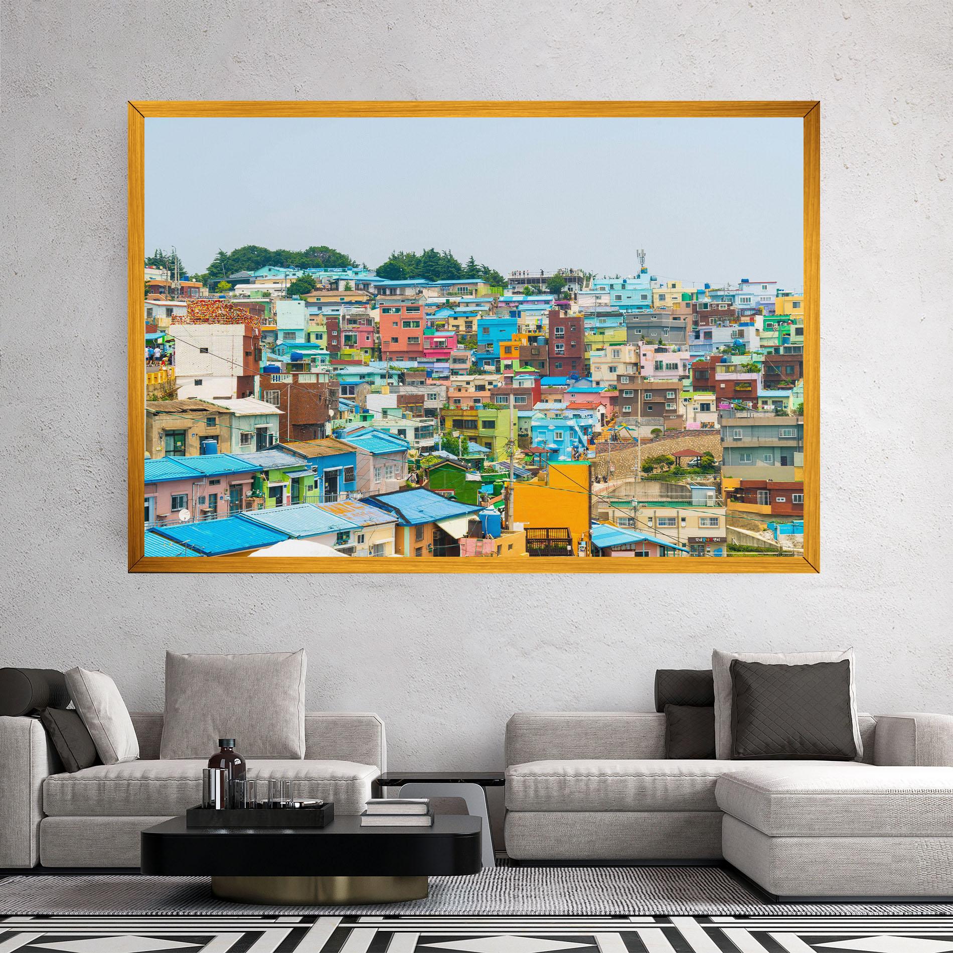 Leinwandbild Gamcheon Culture mockup 2