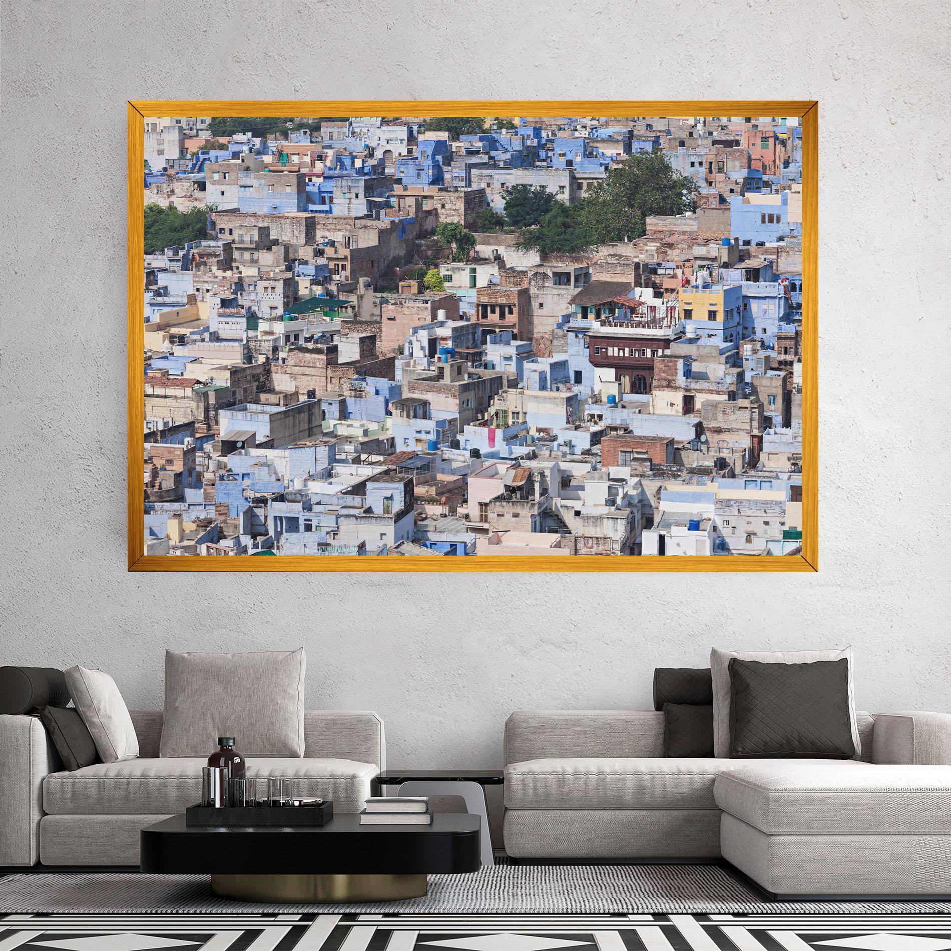 Leinwandbild View Jodhpur mockup 2