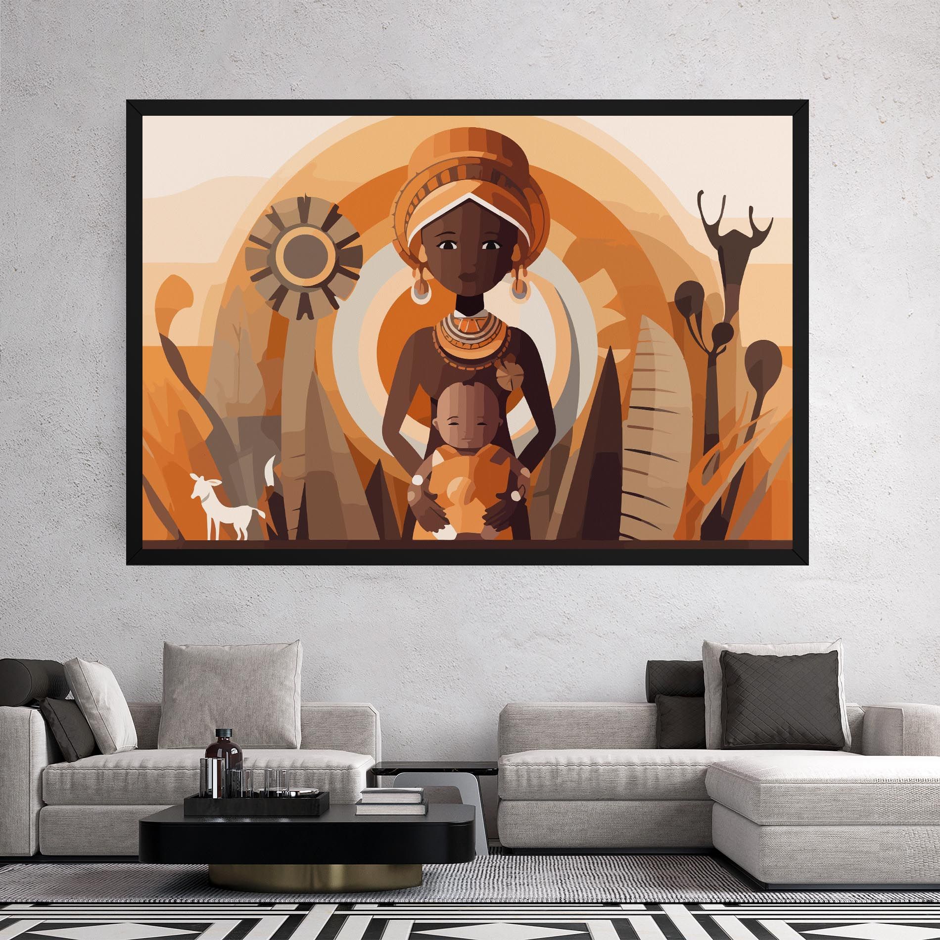 African Baby mockup 2