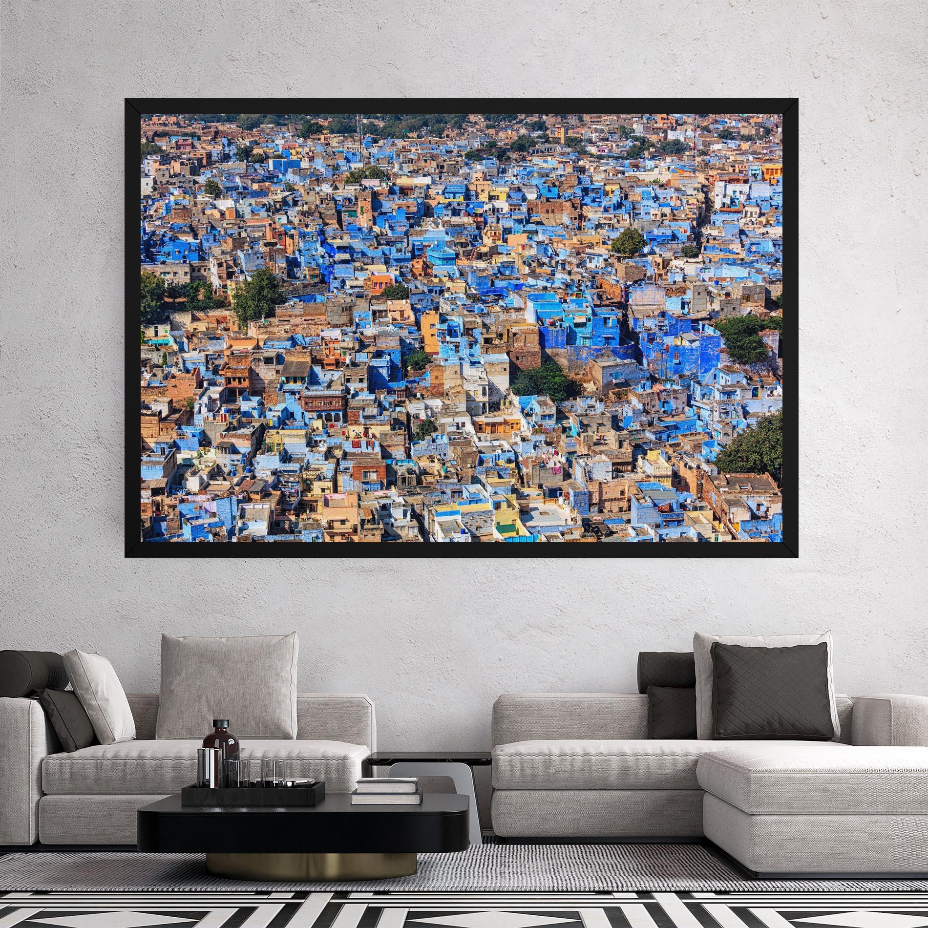 Leinwandbild Brahmin Houses mockup 2