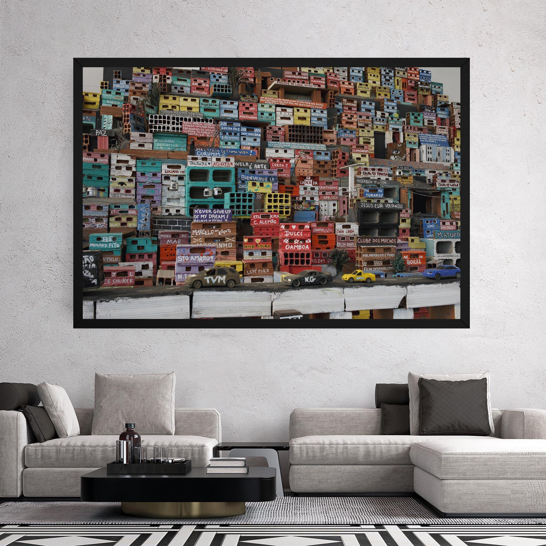 Leinwandbild Rio De Janeiro Brazil mockup 2