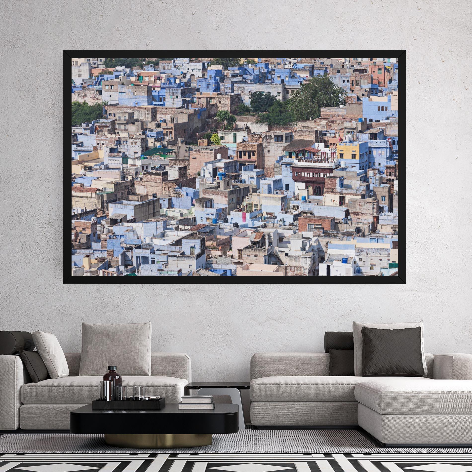 Leinwandbild View Jodhpur mockup 2
