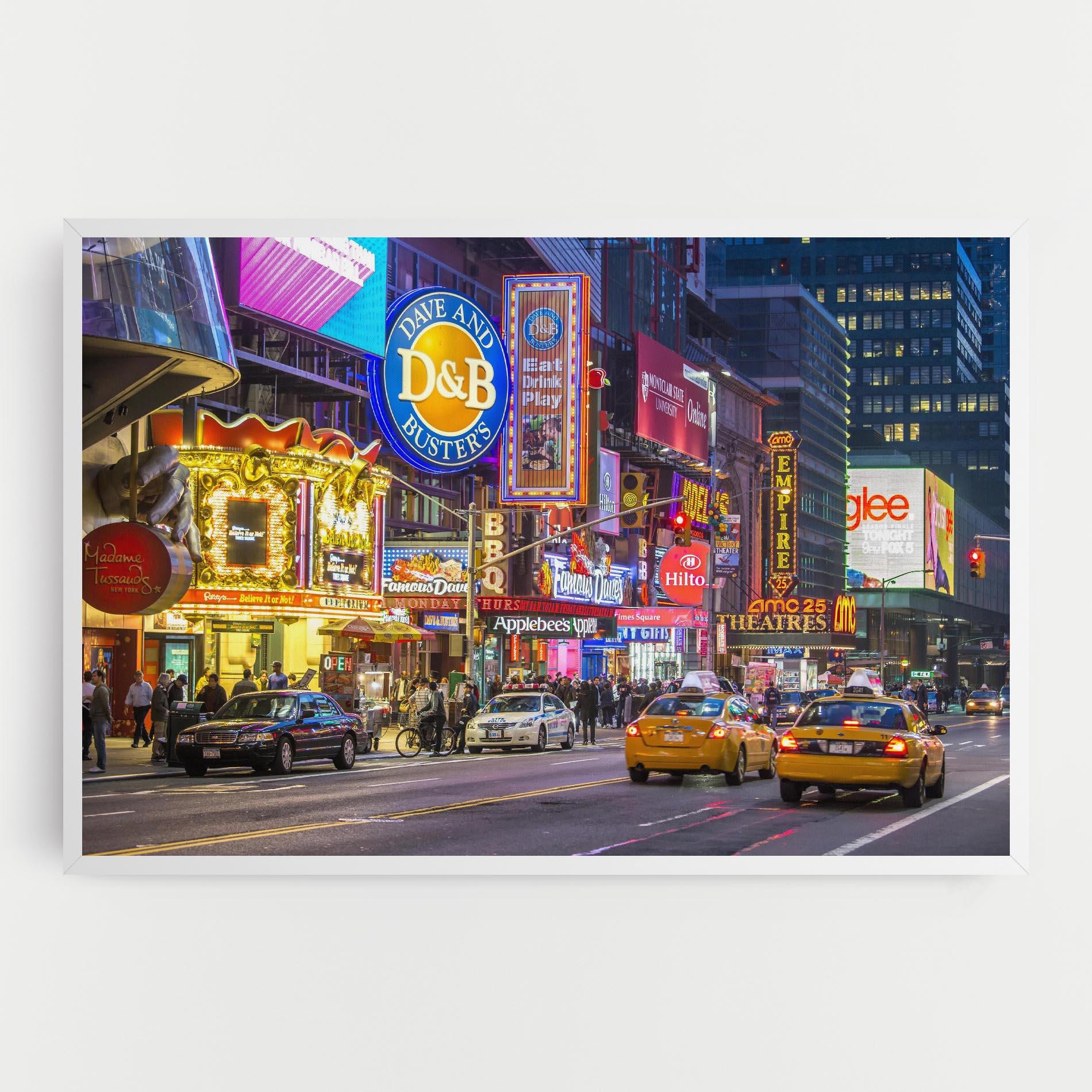 Leinwandbild New York Lights mockup 0