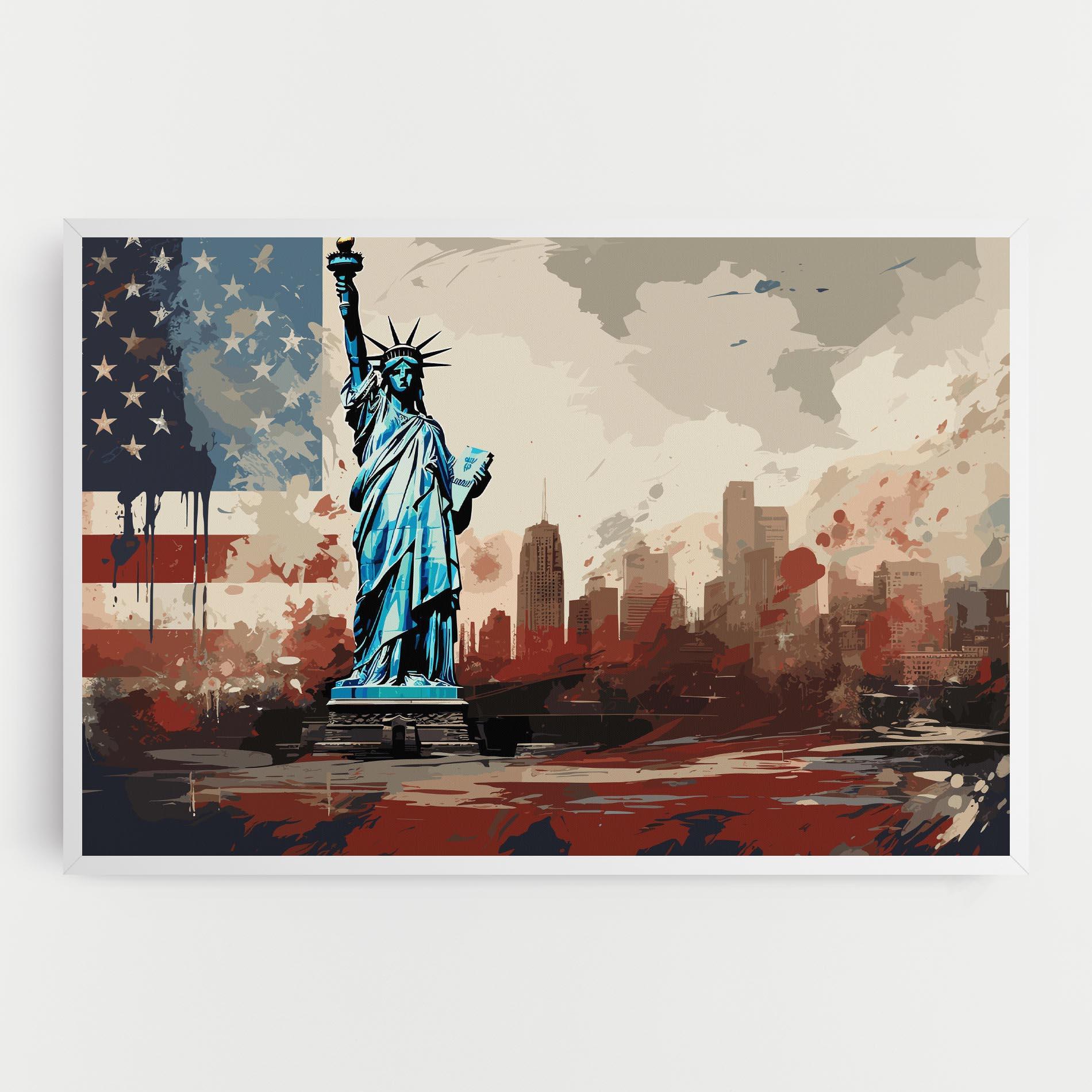 Leinwandbild Patriotism Cultural Art mockup 0