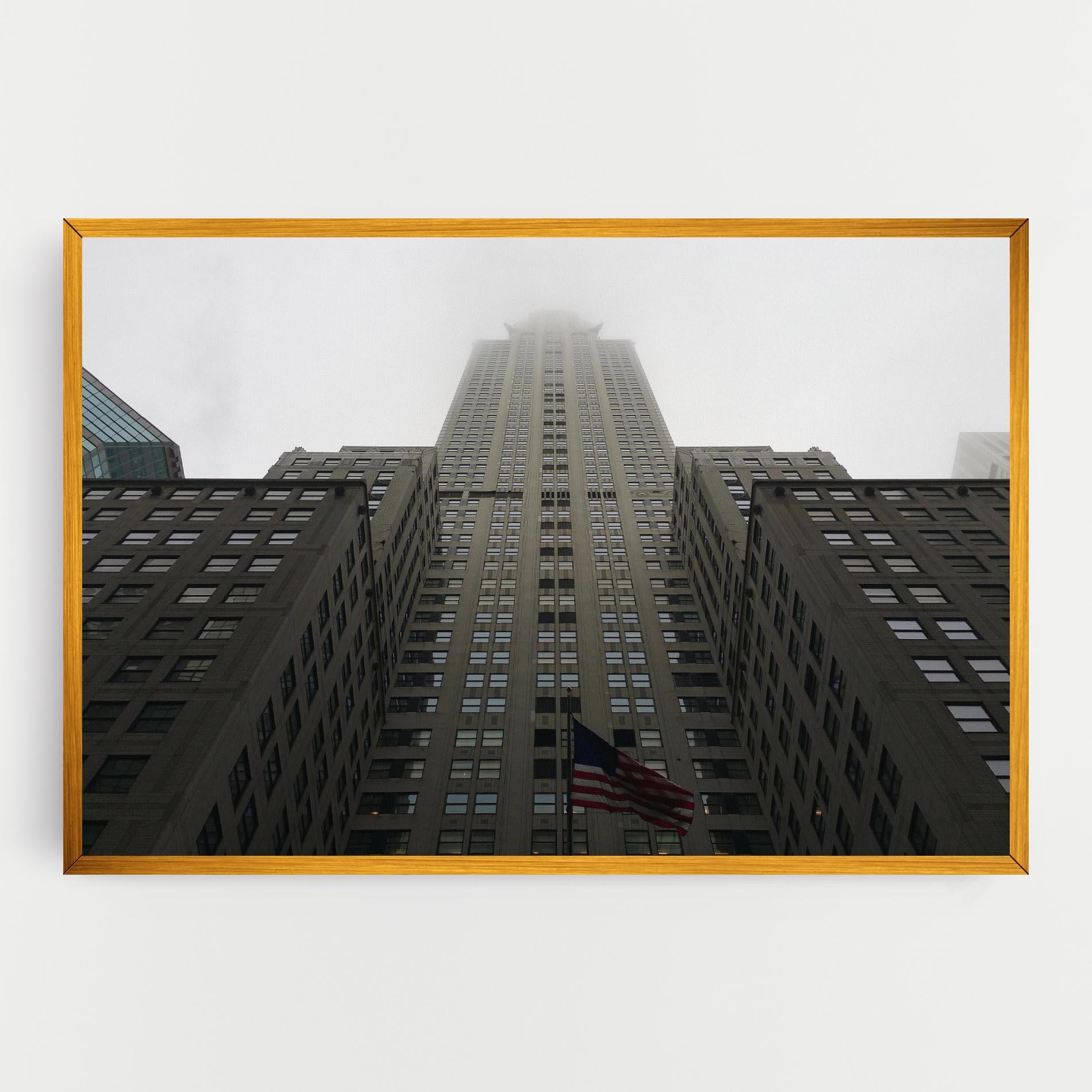 Leinwandbild New York City Skyscraper mockup 0