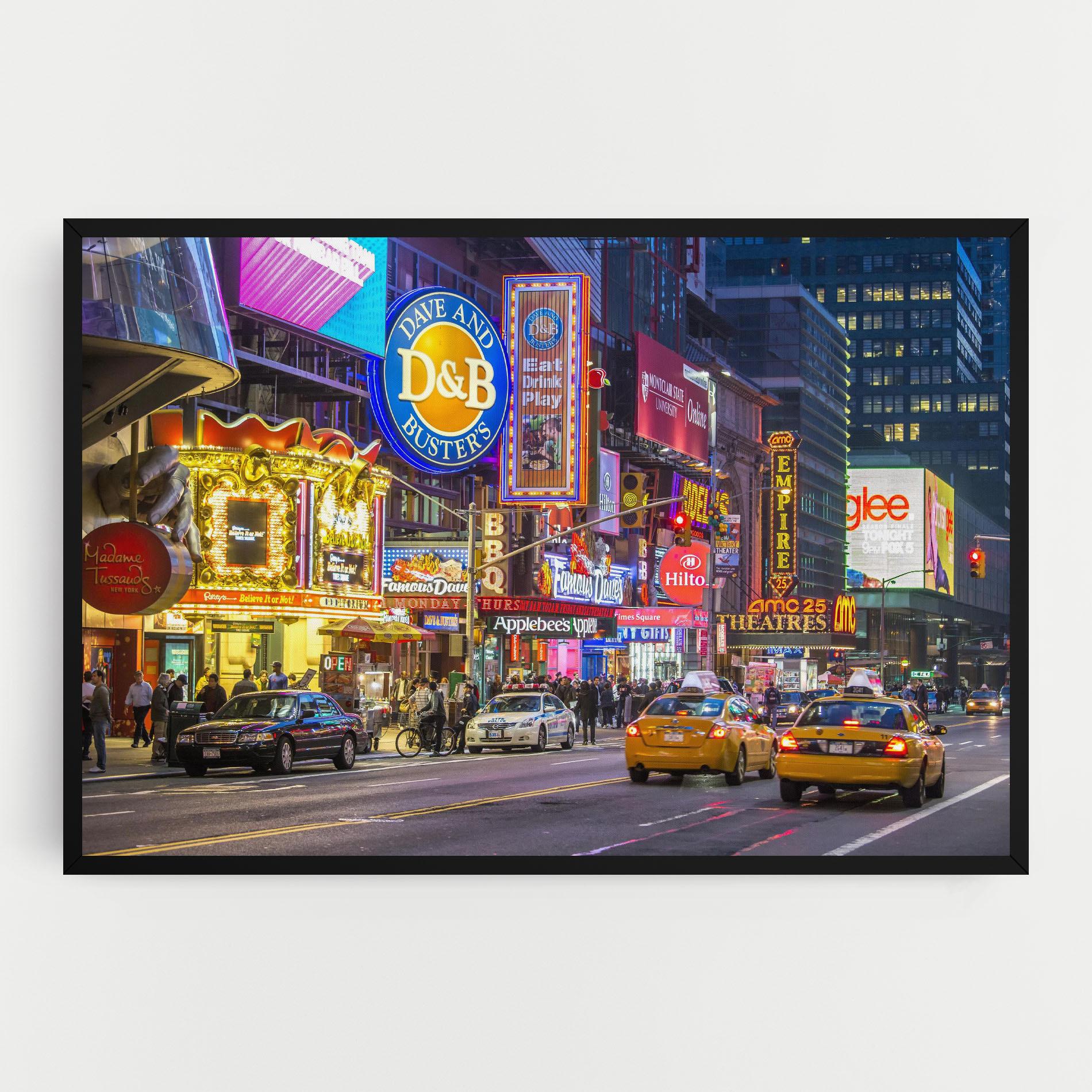 Leinwandbild New York Lights mockup 0