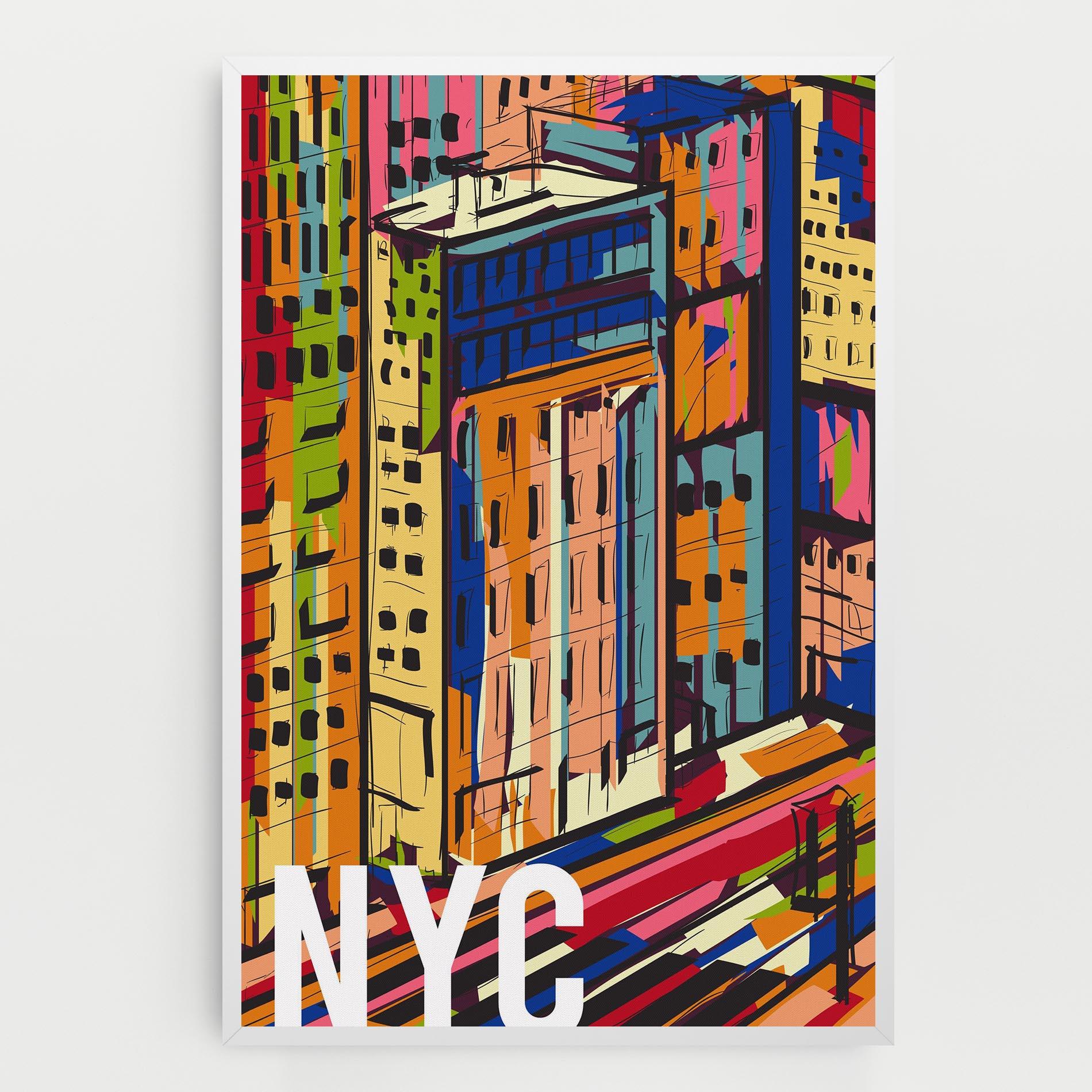 Leinwandbild New York City Art mockup 0