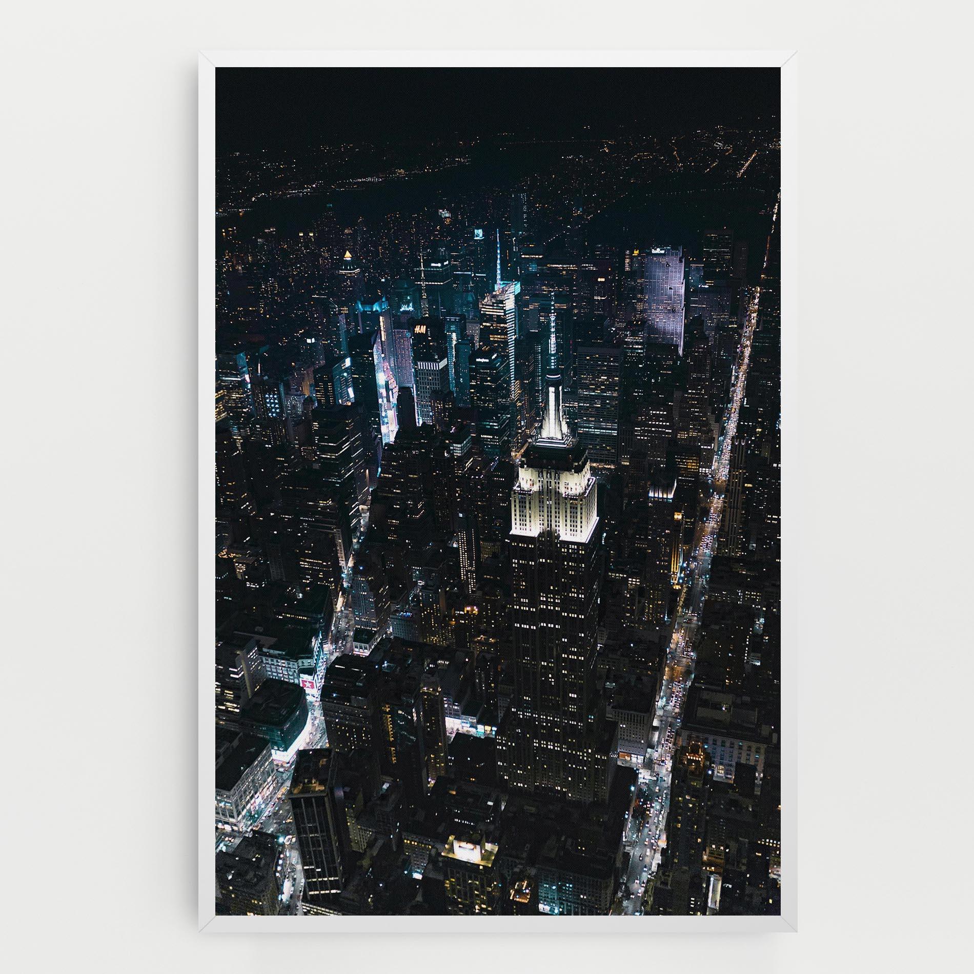 Leinwandbild Night Landscape mockup 0