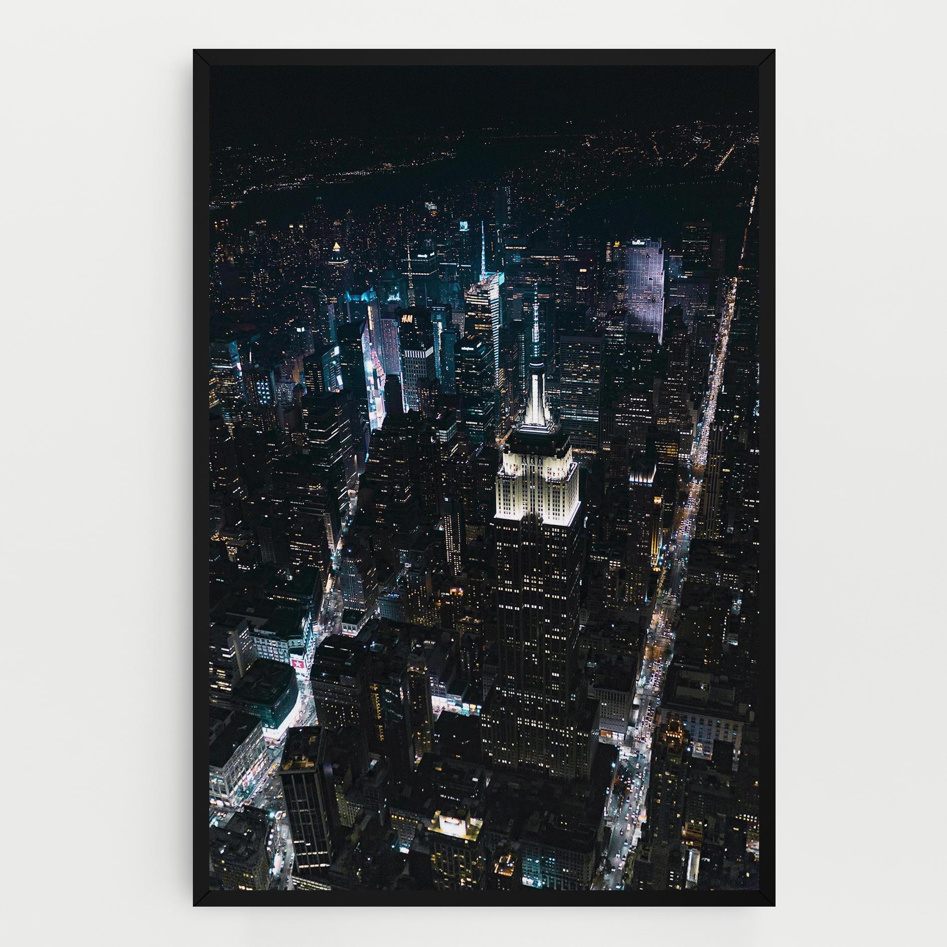 Leinwandbild Night Landscape mockup 0