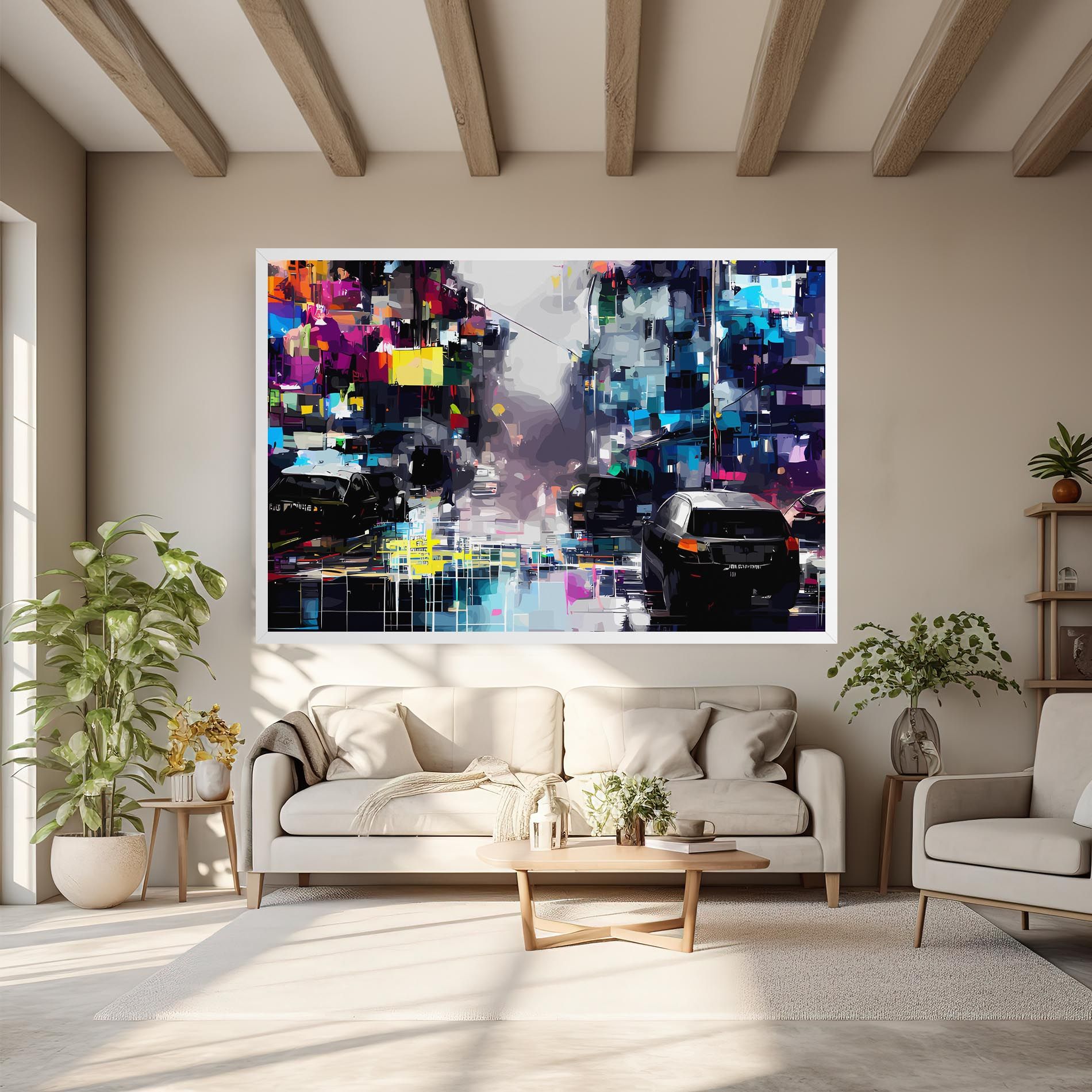 Grunge City Street mockup 6