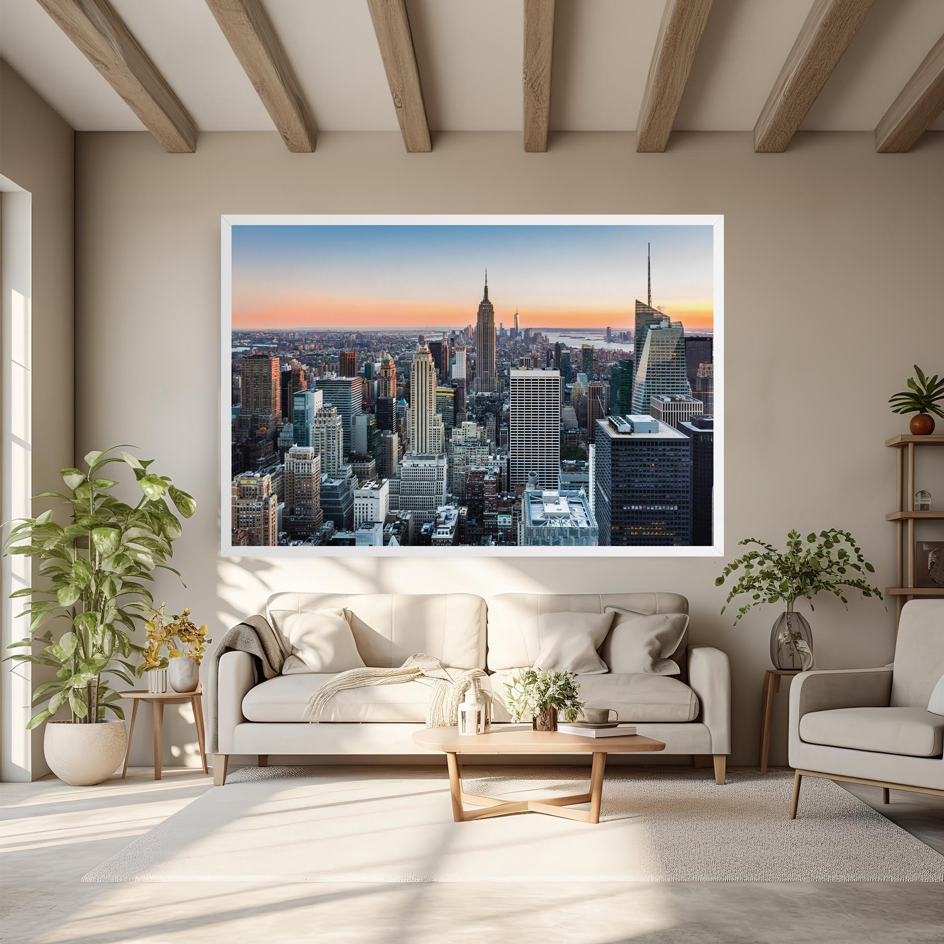 Leinwandbild New York Skyline mockup 6