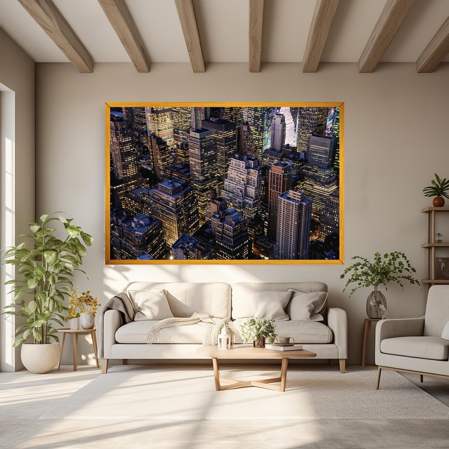 Blue Gold Skylines mockup 6