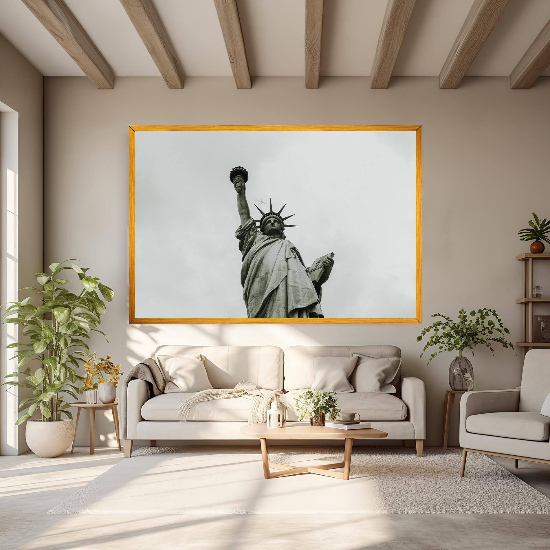 Liberty Statue Day mockup 6
