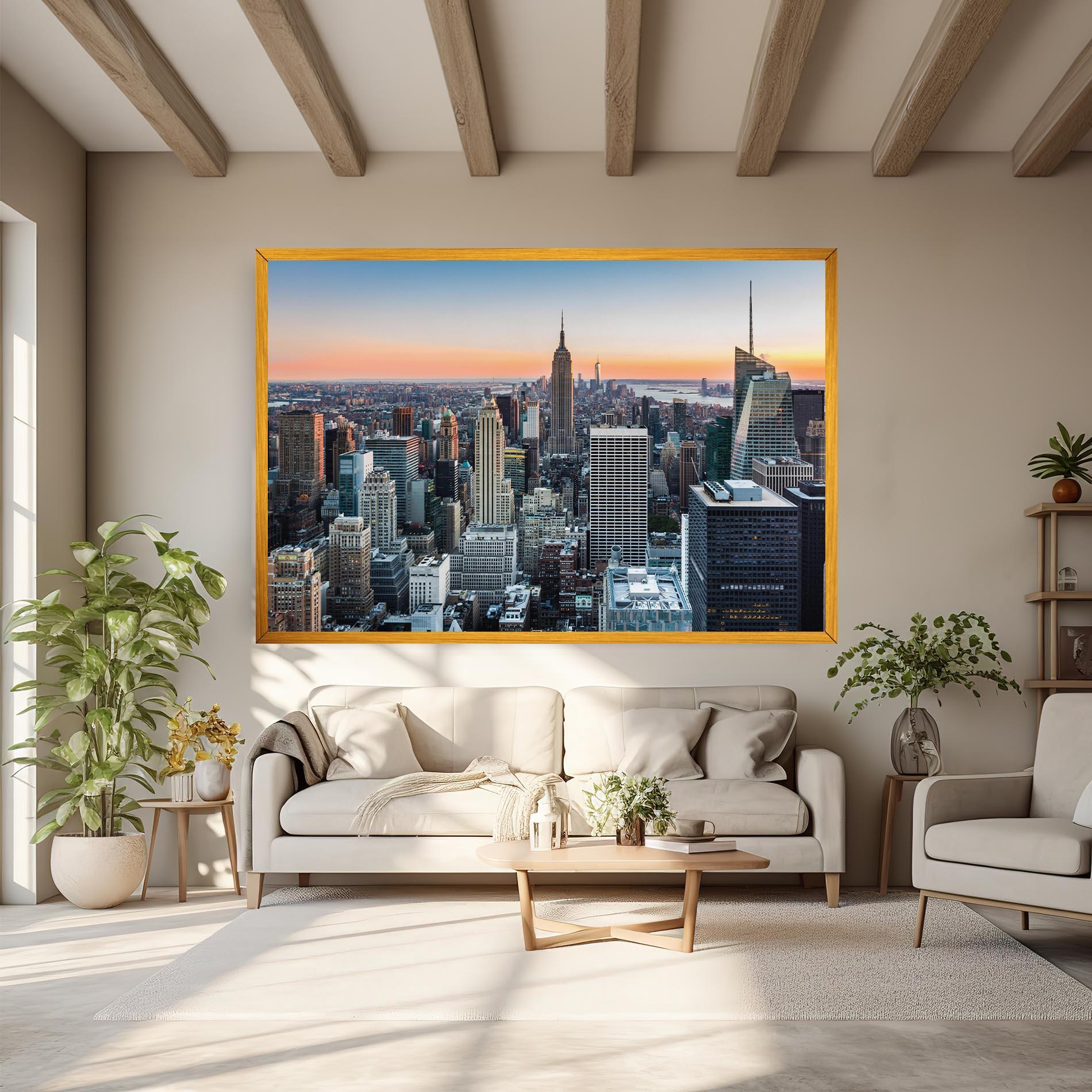 Leinwandbild New York Skyline mockup 6