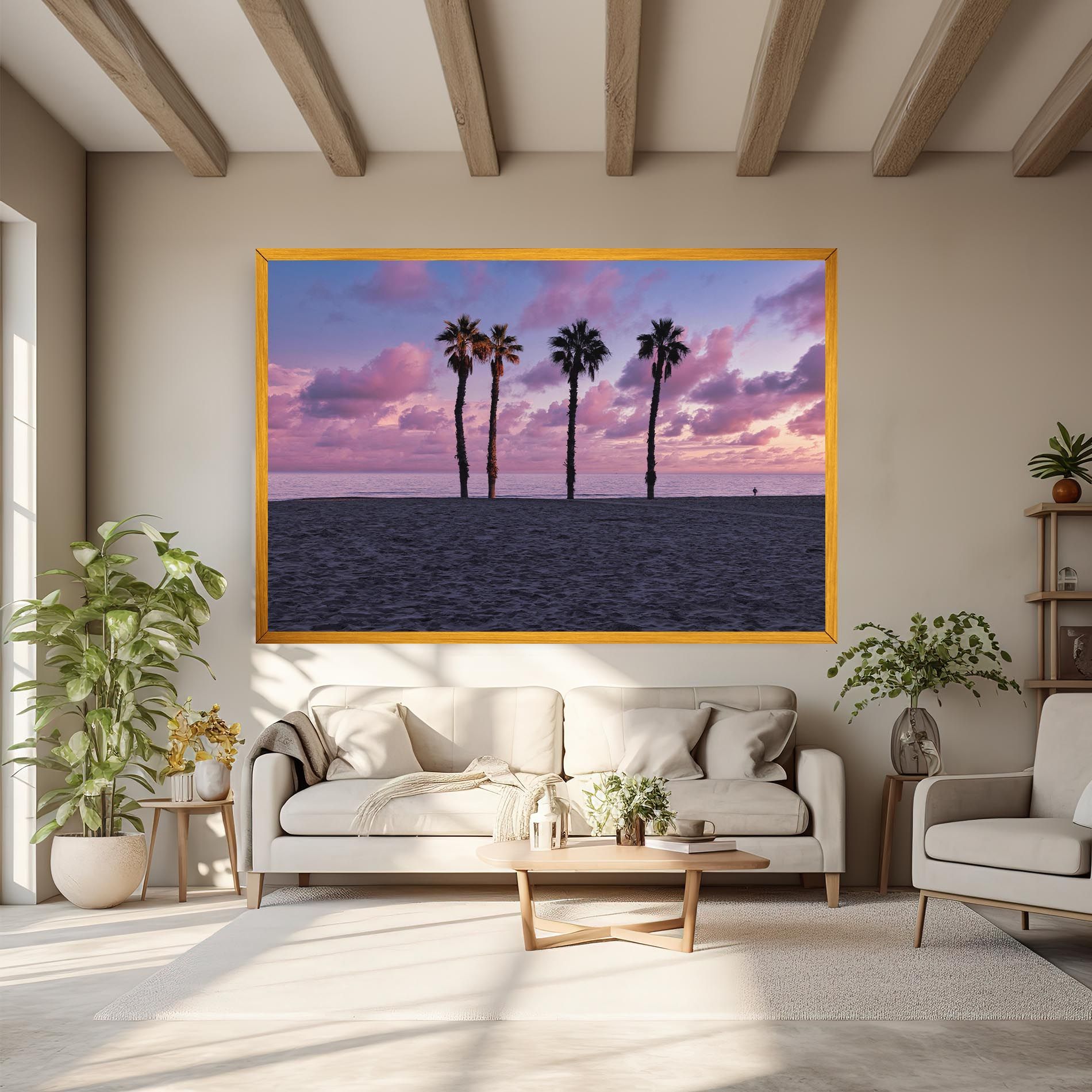 Palm Trees Beach mockup 6