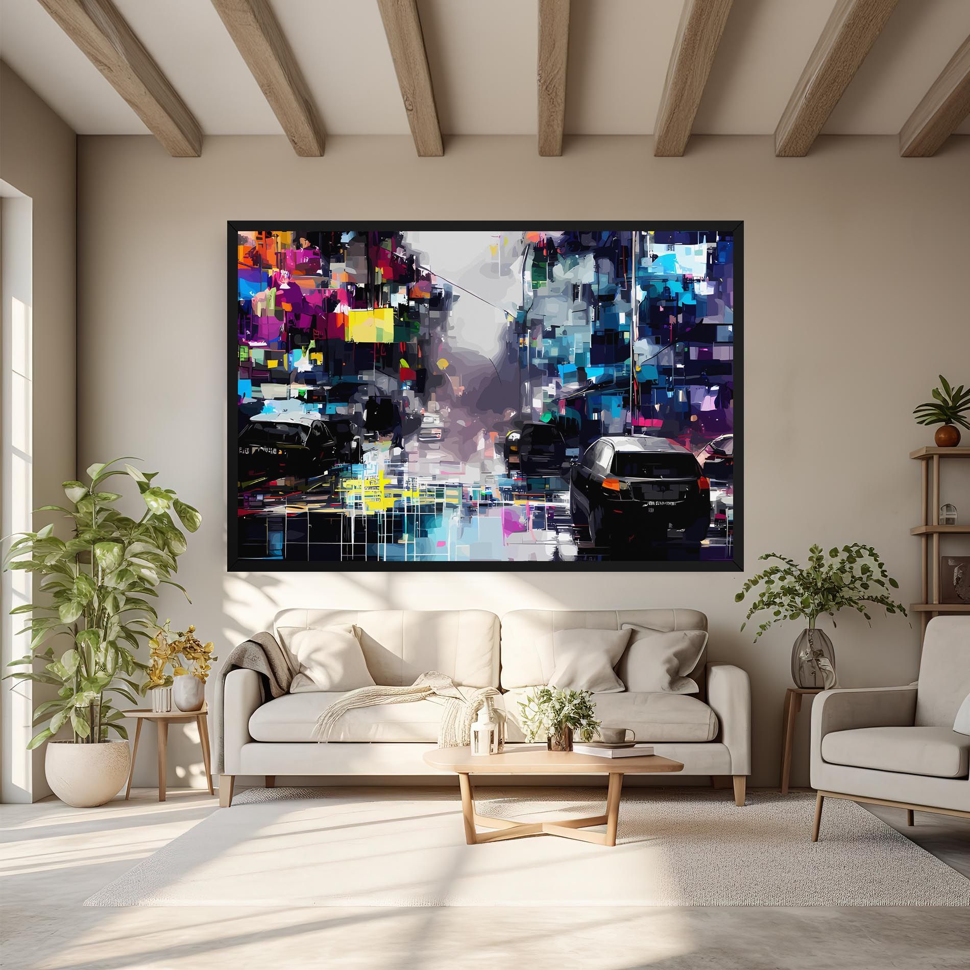 Grunge City Street mockup 6