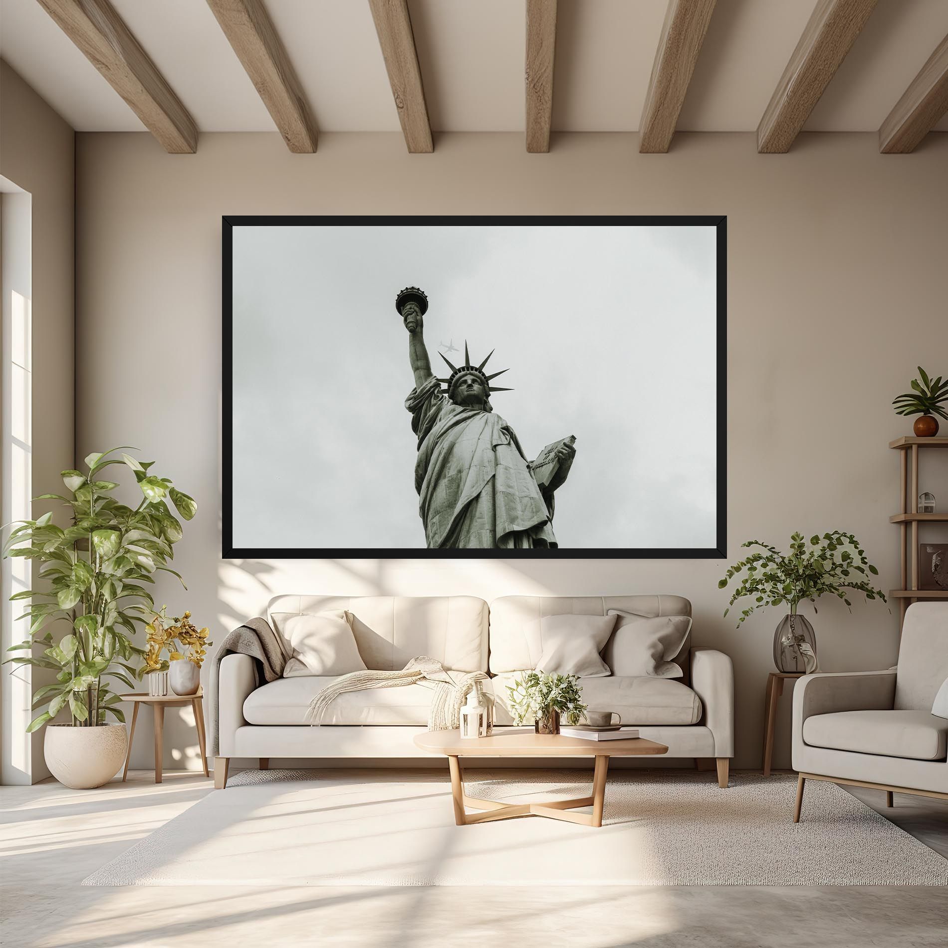 Liberty Statue Day mockup 6