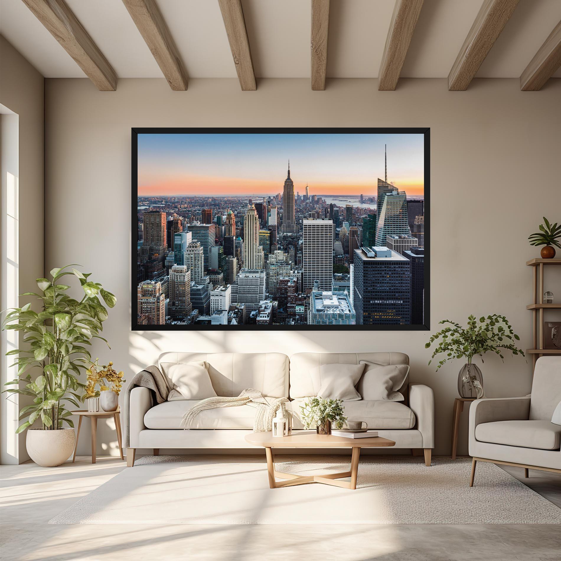 Leinwandbild New York Skyline mockup 6