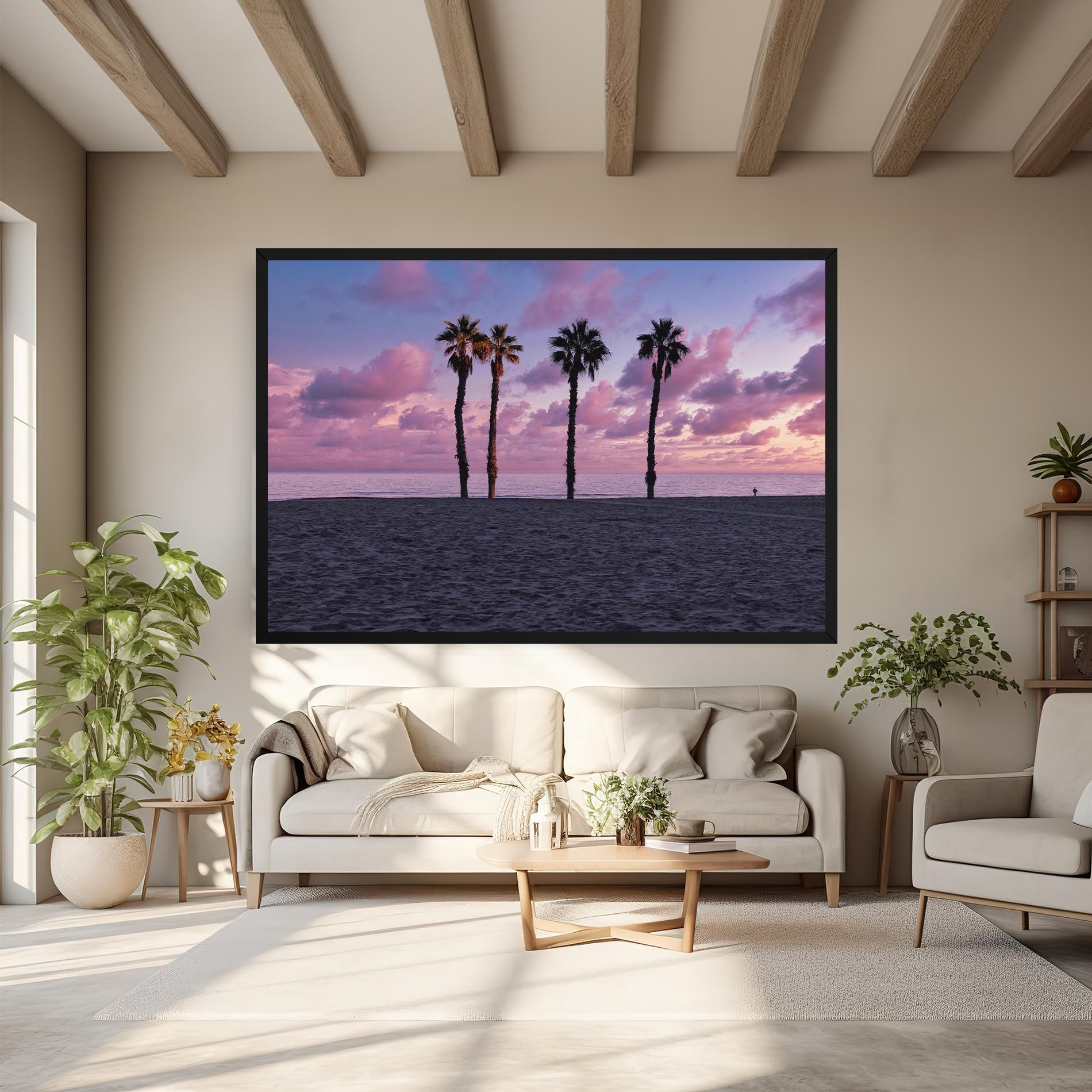 Palm Trees Beach mockup 6