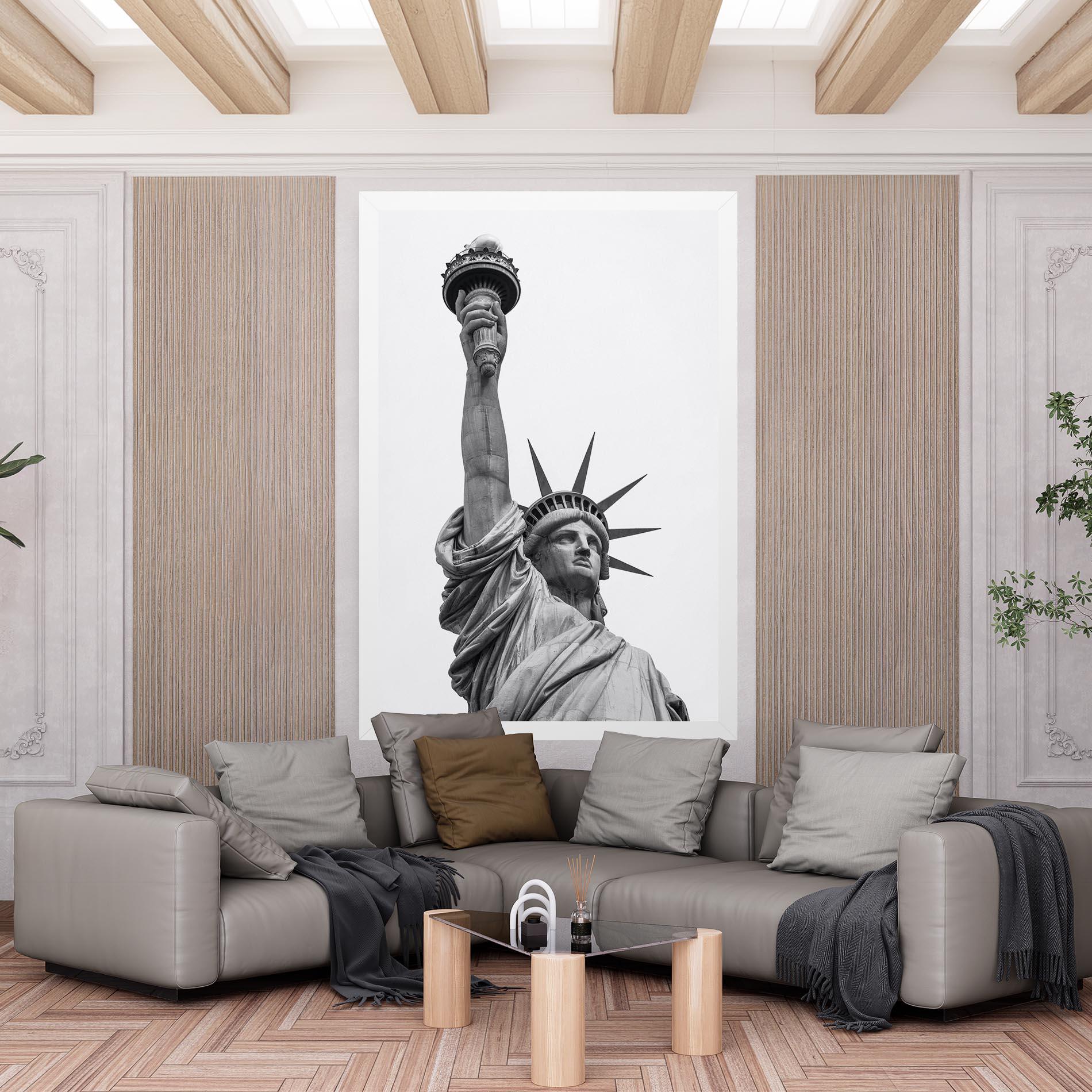 Leinwandbild Liberty Statue mockup 6