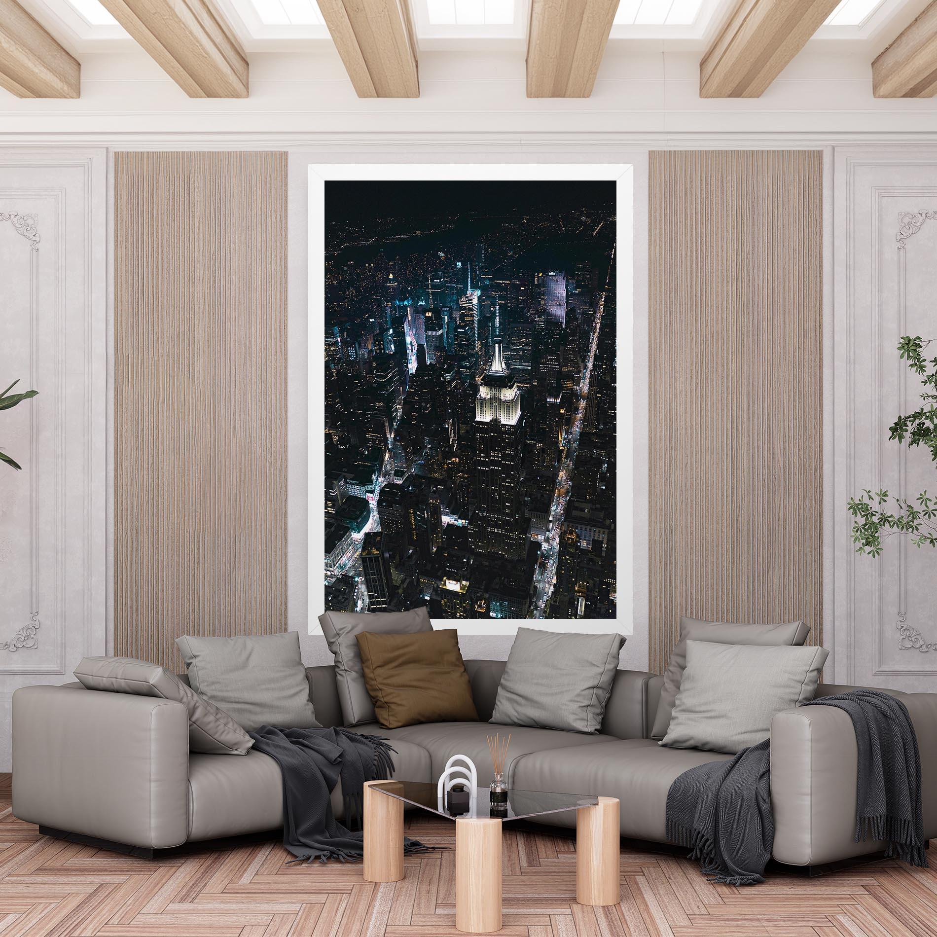 Leinwandbild Night Landscape mockup 6
