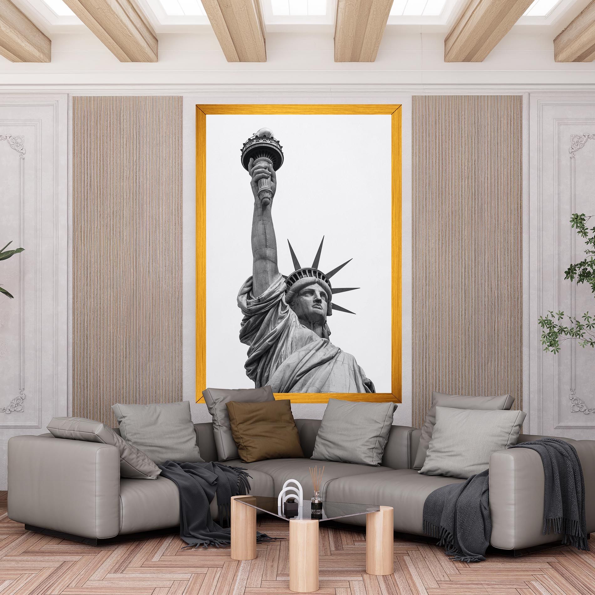 Liberty Statue mockup 6
