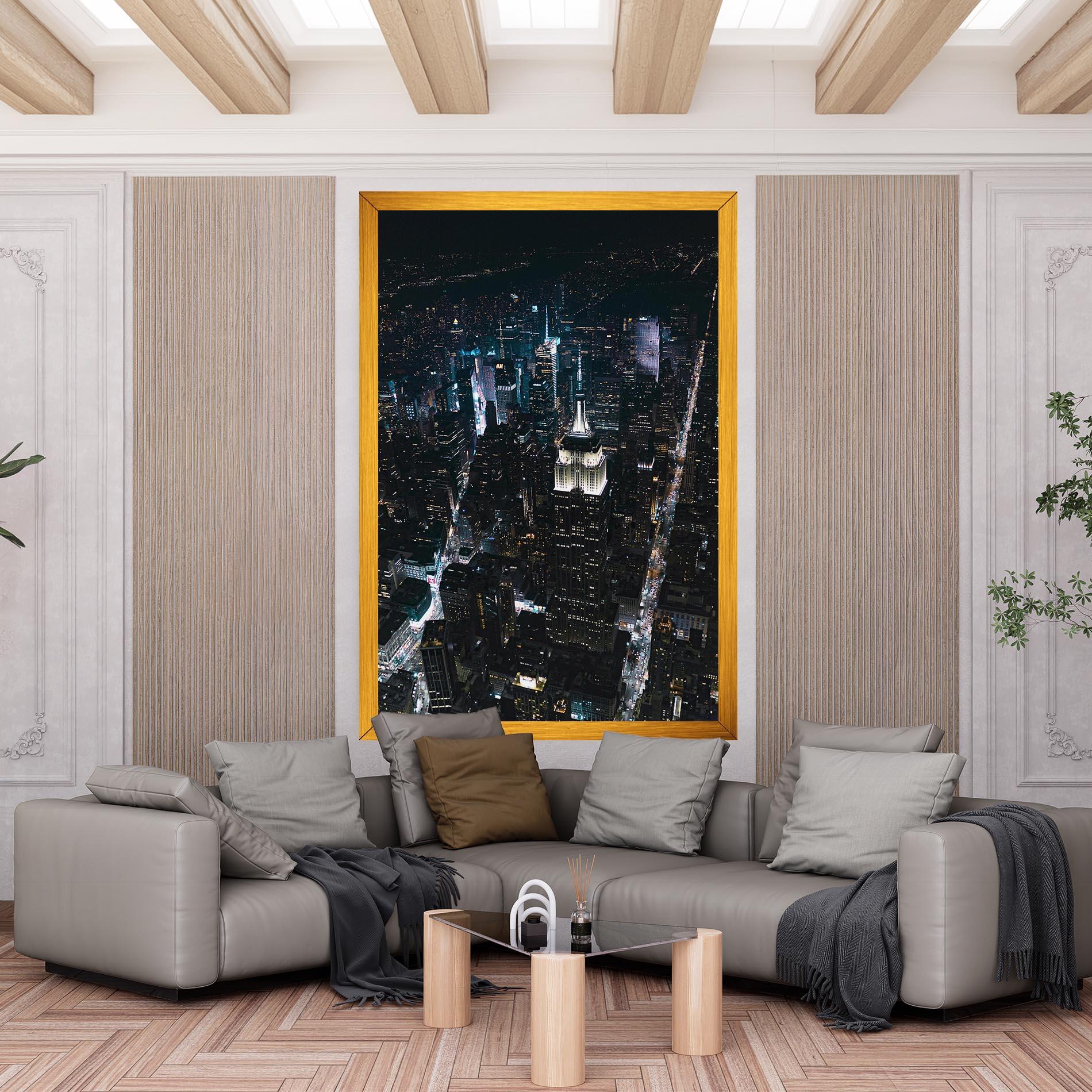 Leinwandbild Night Landscape mockup 6