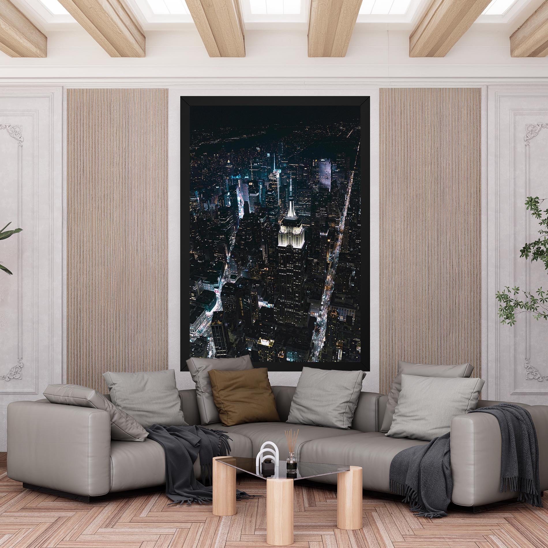 Leinwandbild Night Landscape mockup 6
