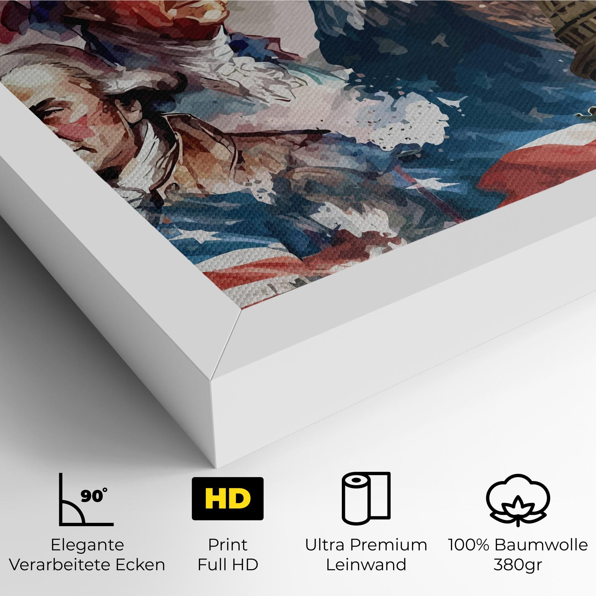 American Flag Art mockup 4