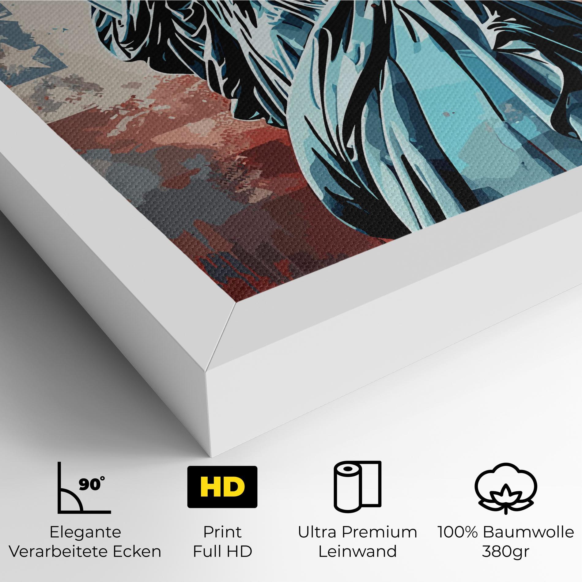 Leinwandbild Cultural Diversity Art mockup 4