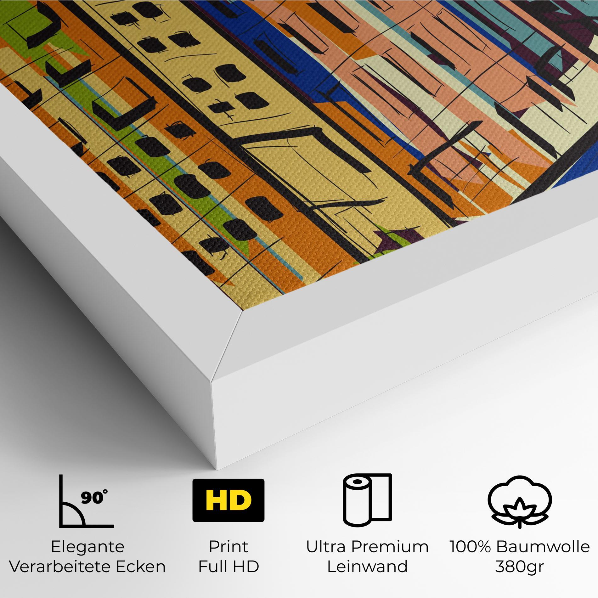 Leinwandbild New York City Art mockup 4