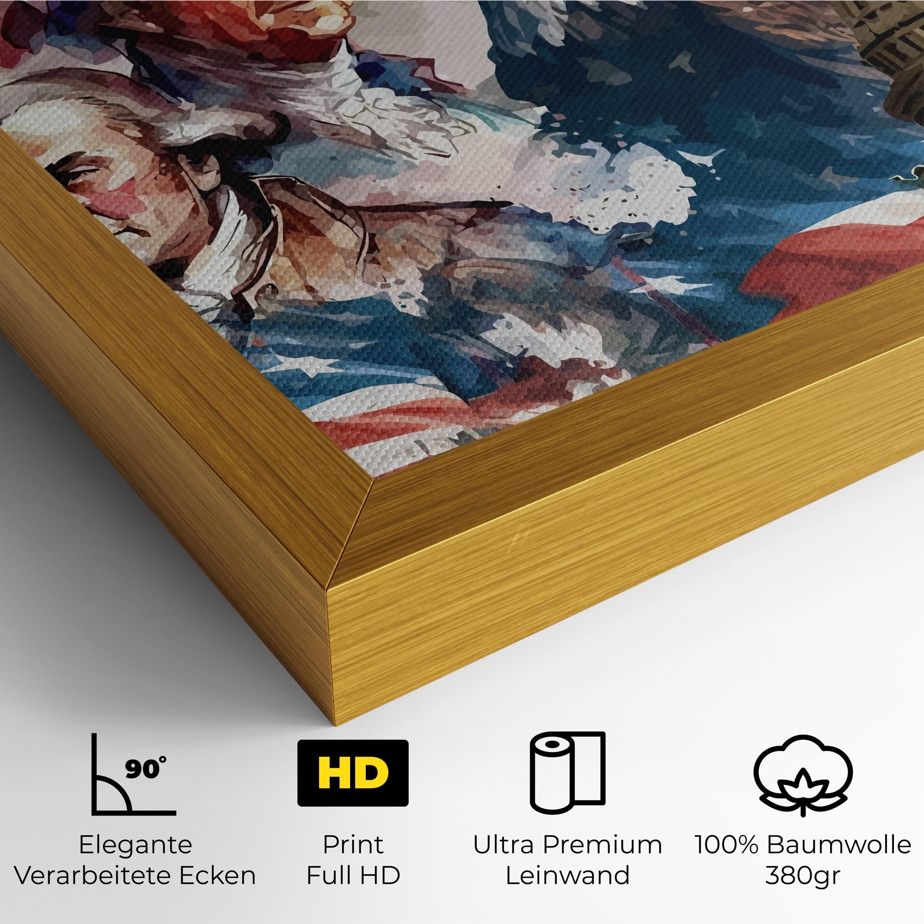 American Flag Art mockup 4