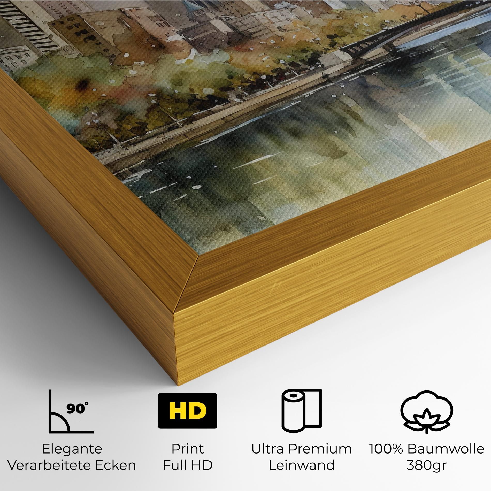 City Skyline Painting mockup 4