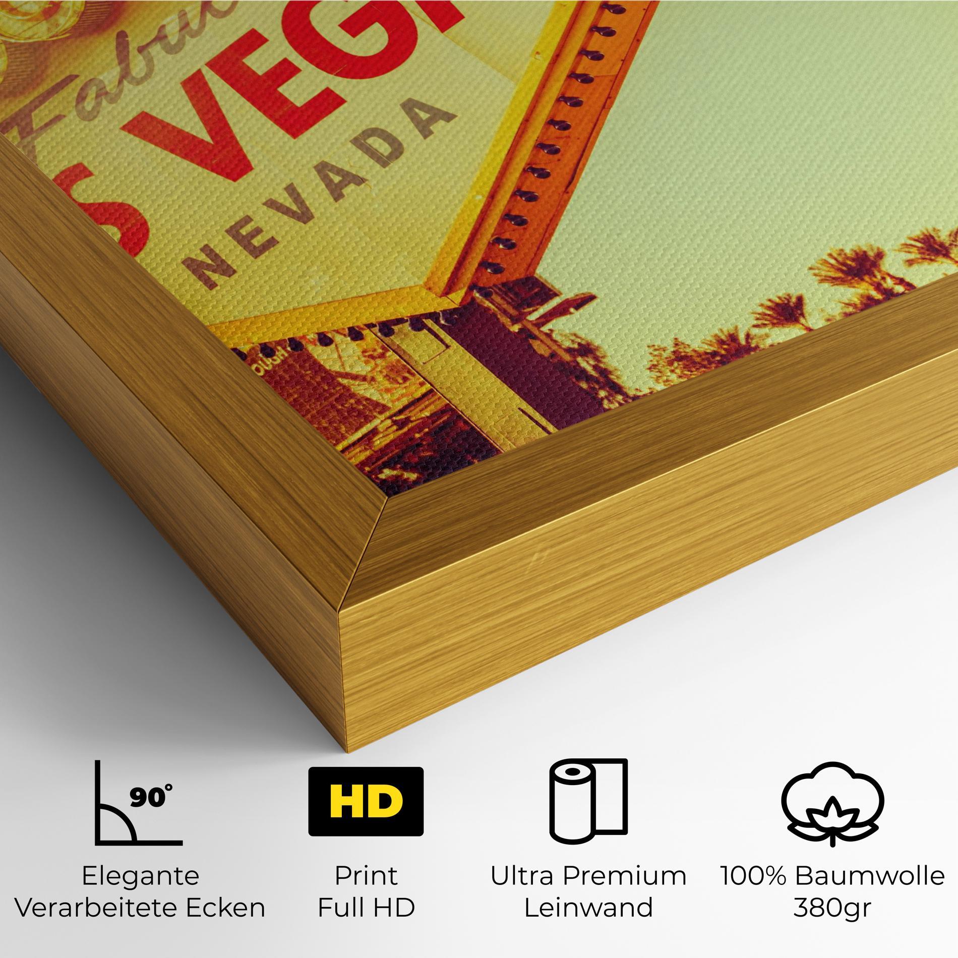 Leinwandbild Las Vegas Nevada mockup 4