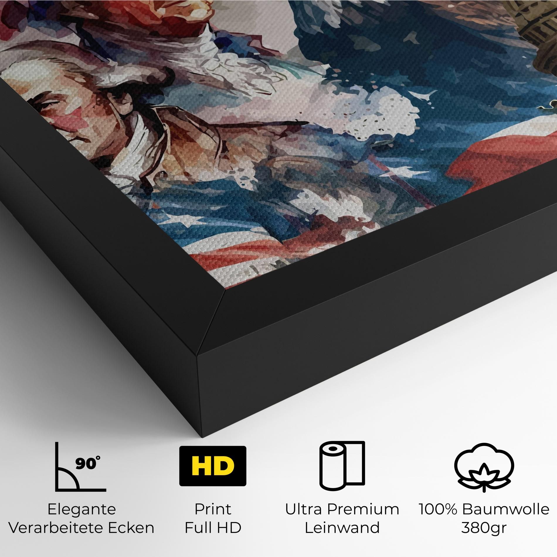 American Flag Art mockup 4