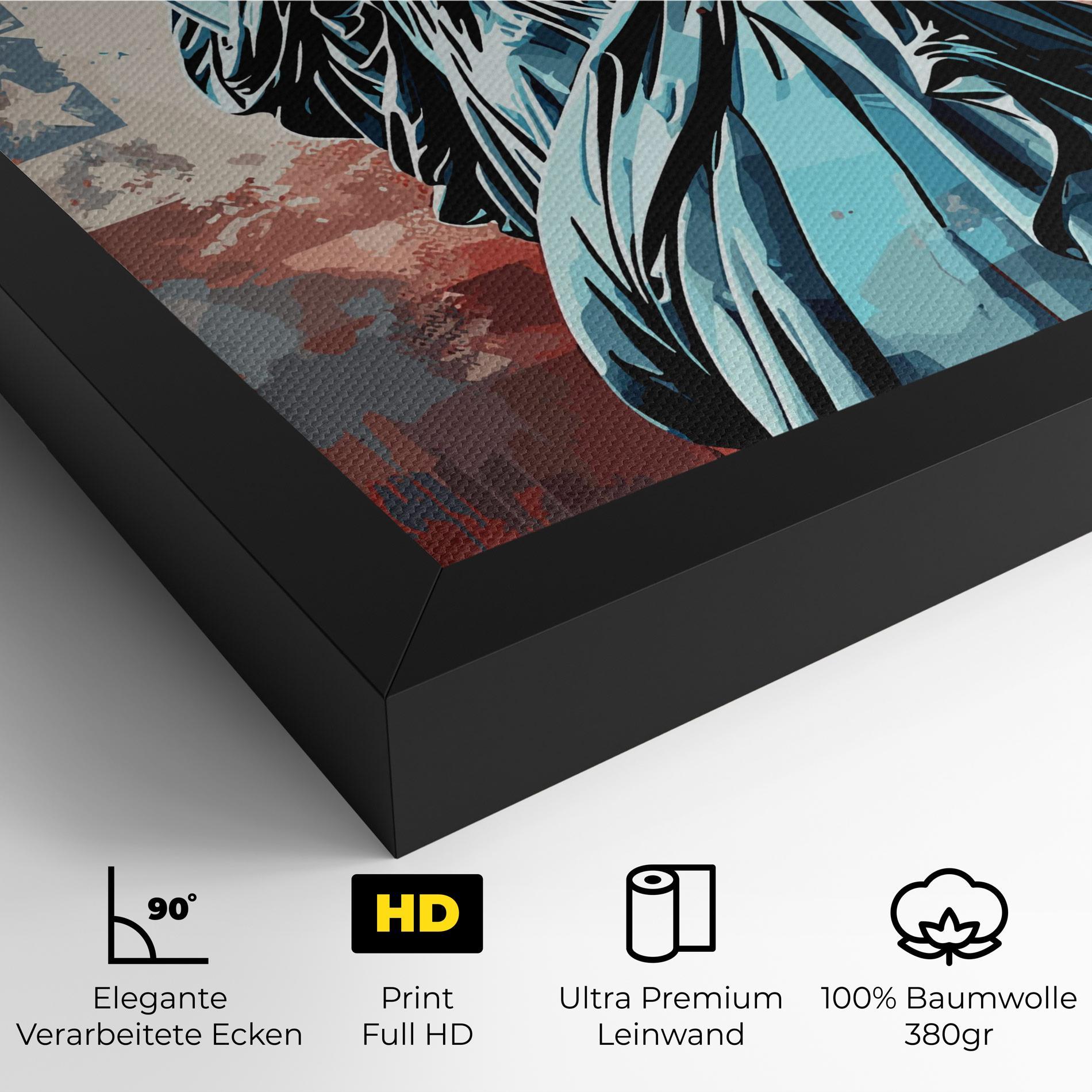 Leinwandbild Cultural Diversity Art mockup 4