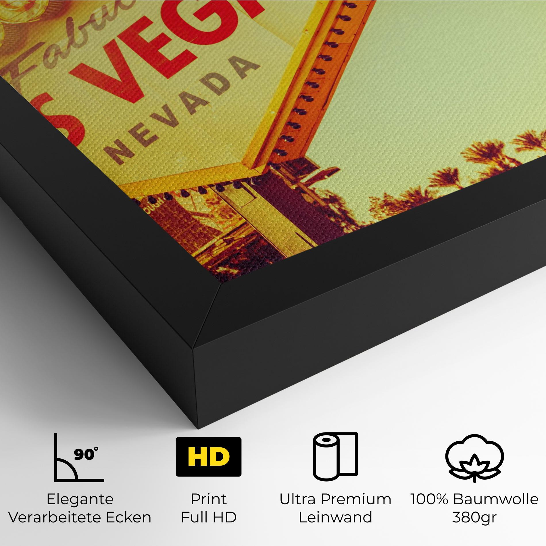 Leinwandbild Las Vegas Nevada mockup 4
