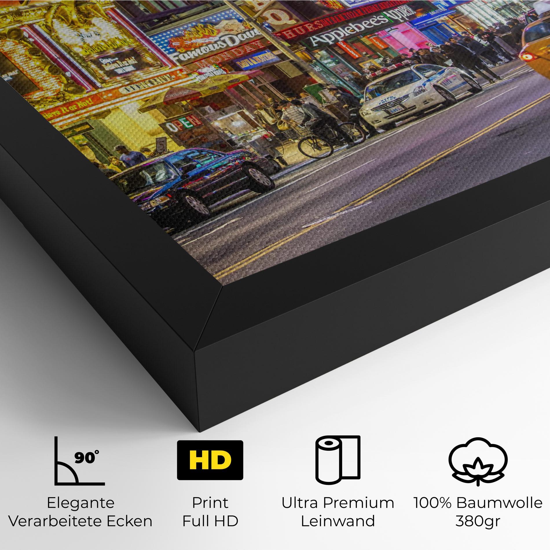 Leinwandbild New York Lights mockup 4