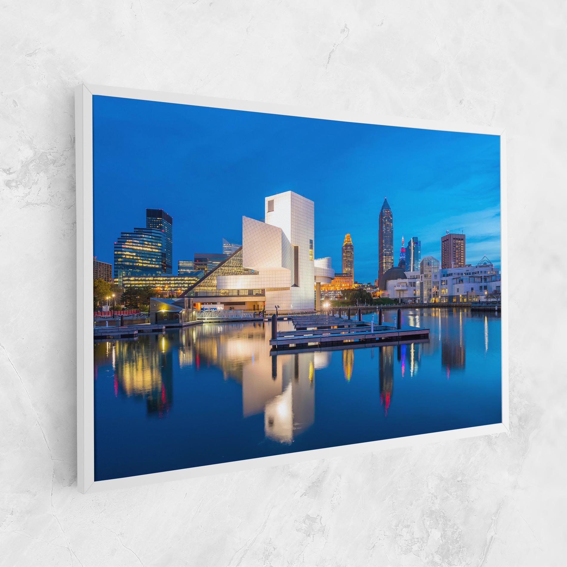 Leinwandbild Lakefront Ohio Usa mockup 1
