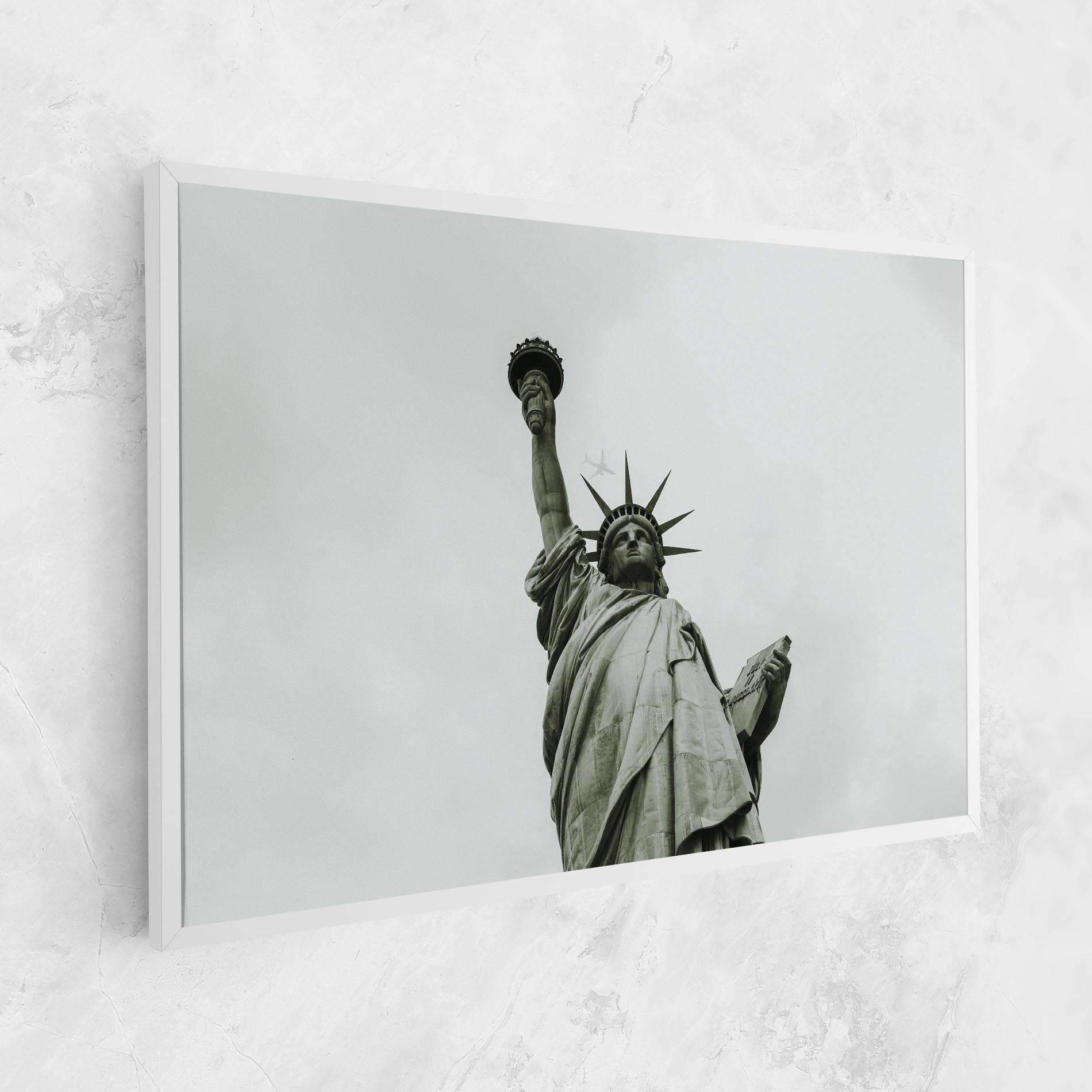 Leinwandbild Liberty Statue Day mockup 1