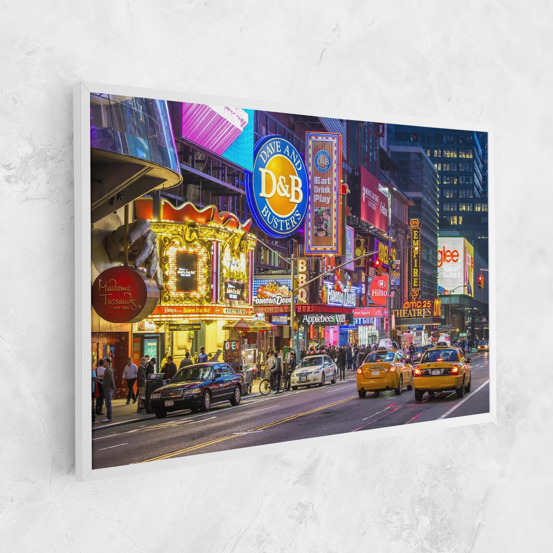 Leinwandbild New York Lights mockup 1