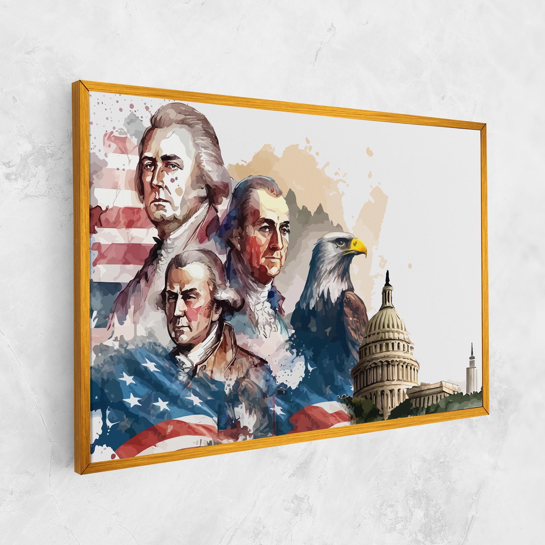 American Flag Art mockup 1